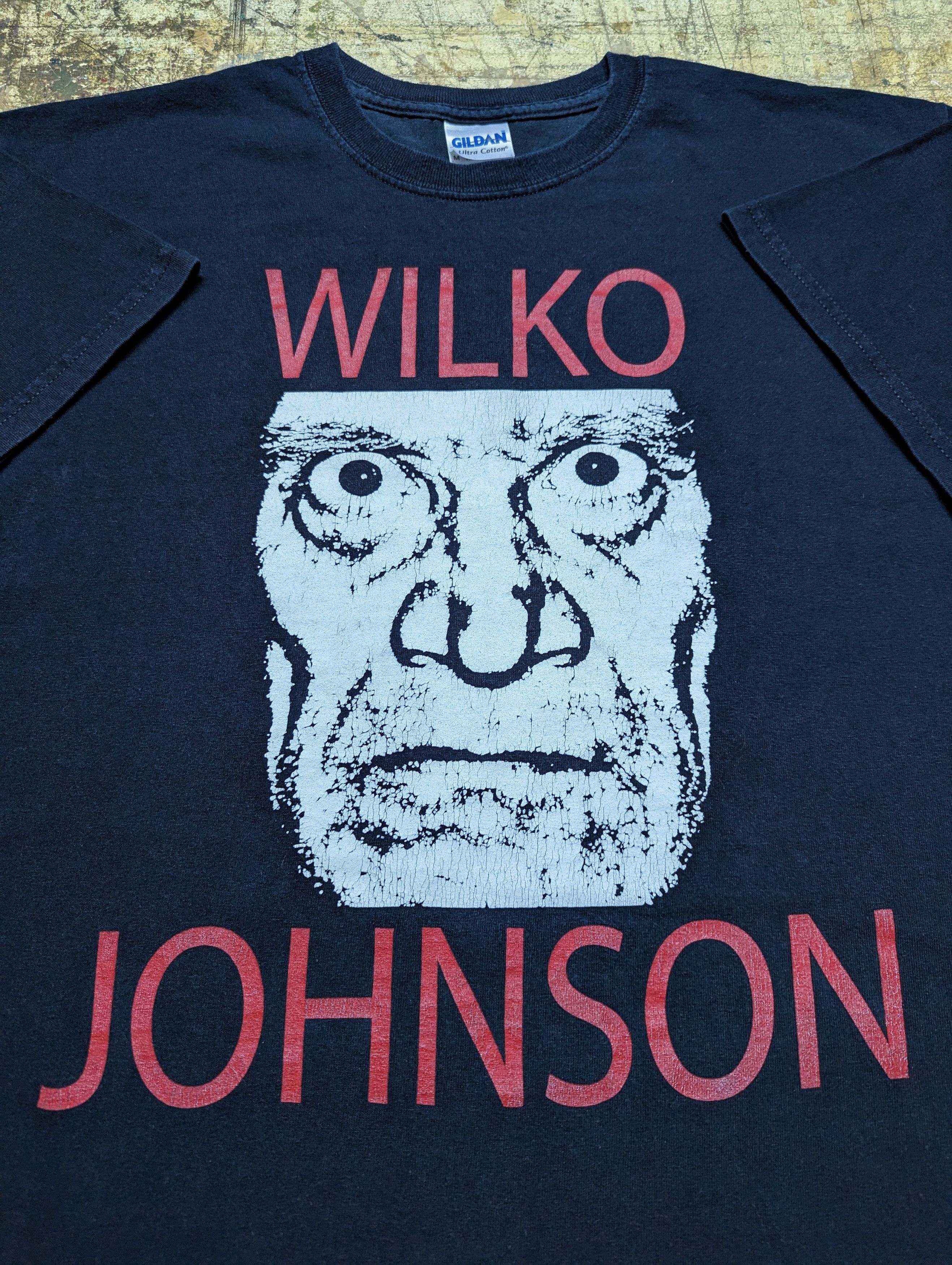 Band Tees Rare! 00s Wilko Johnson Face T Shirt Size US M / EU 48-50 / 2 - 1 Thumbnail