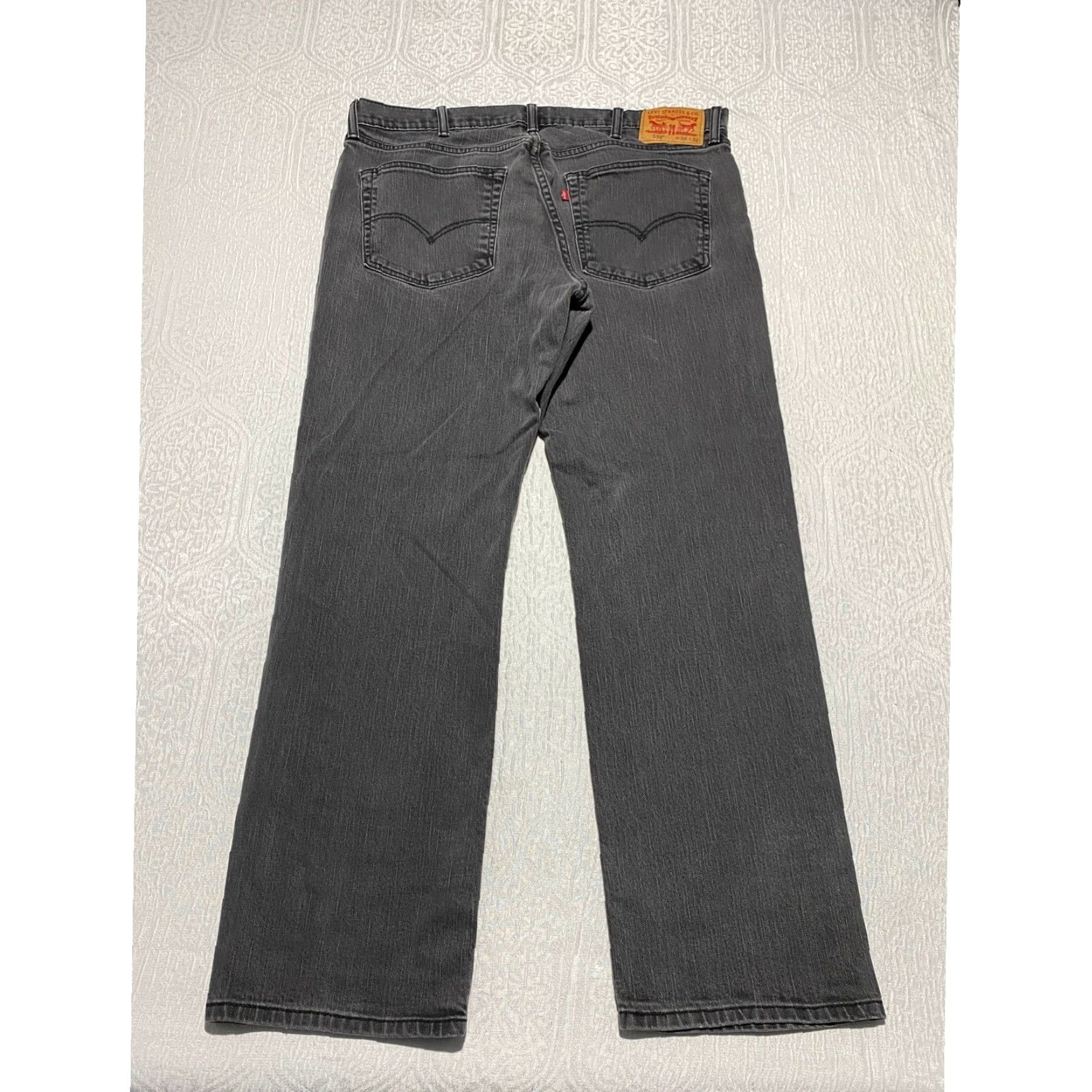 Levi's Levi's 559 Jeans Relaxed Straight Black Denim 38×32 Men 5-Pocket Logo Mens Size US 38 / EU 54 - 2 Thumbnail