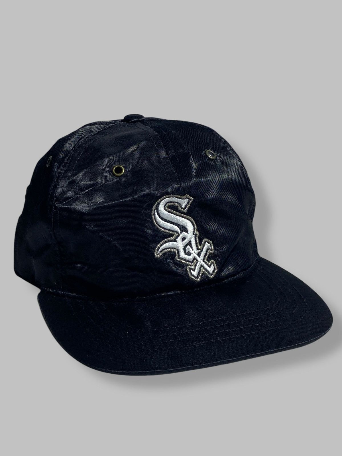 Starter Vintage 90s White Sox Starter Nylon Cap Rare USA Size ONE SIZE - 1 Thumbnail