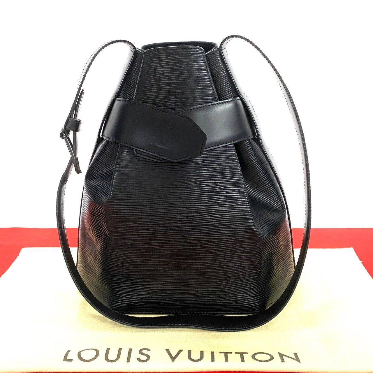 Louis Vuitton Louis Vuitton Shoulder Bag Black Leather Size ONE SIZE - 1 Thumbnail