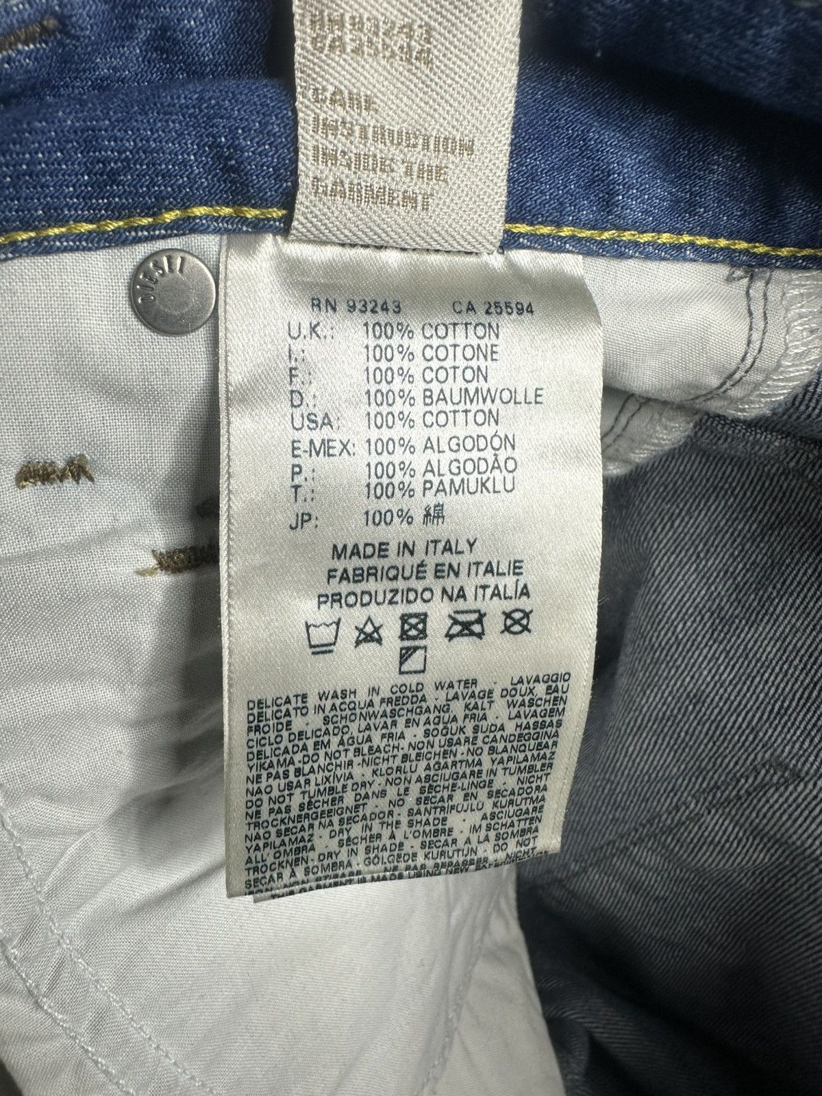 Diesel DIESEL FAYZA 26 x 32 Women’s s Denim Jeans Pants Tapered Leg Size 26" / US 2 / IT 38 - 6 Thumbnail
