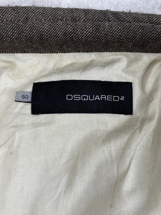 Dsquared2 AW2002 Dsquared2 Brown Velvet Blue Jacket Size US M / EU 48-50 / 2 - 12 Thumbnail