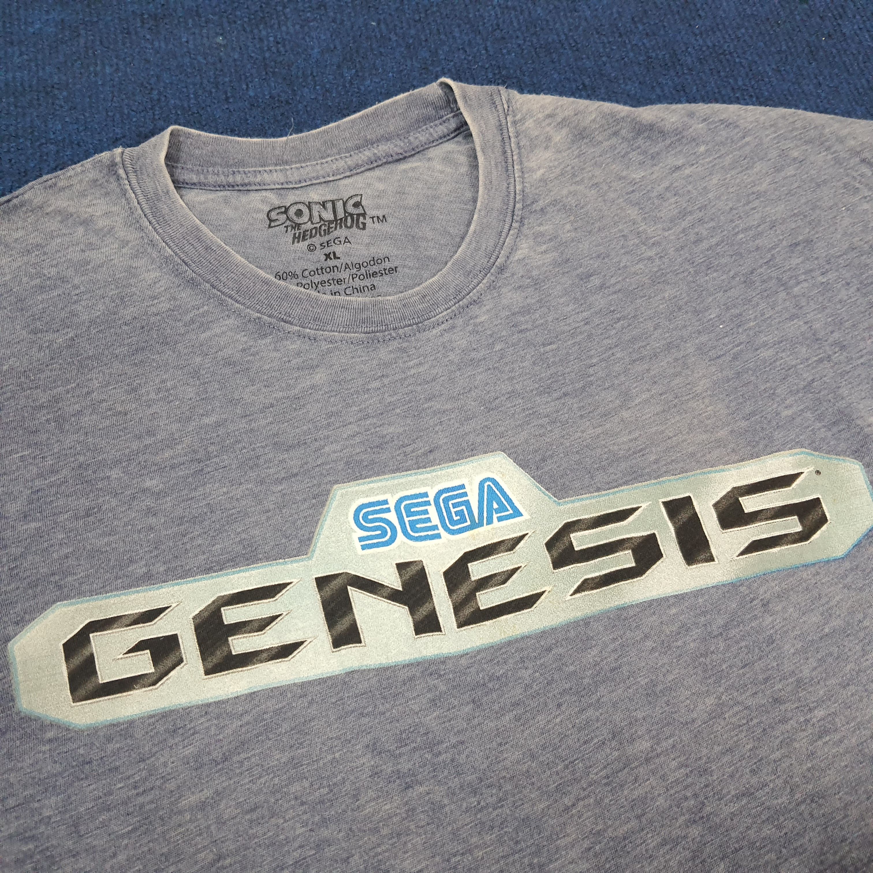 Playstation × The Game × Vintage Vintage Sega Genesis Sonic The Hedgehog Anime Game Tshirt Size US L / EU 52-54 / 3 - 2 Thumbnail