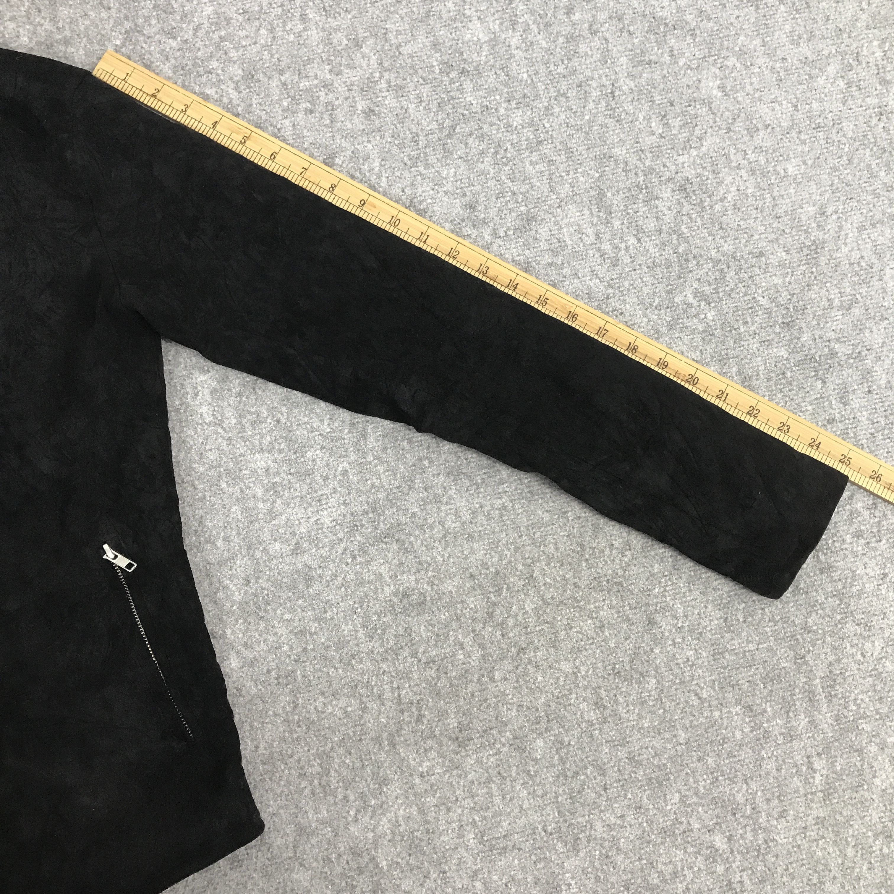 Japanese Brand Japan design biker black style hub & spooke jacket Size US M / EU 48-50 / 2 - 6 Thumbnail