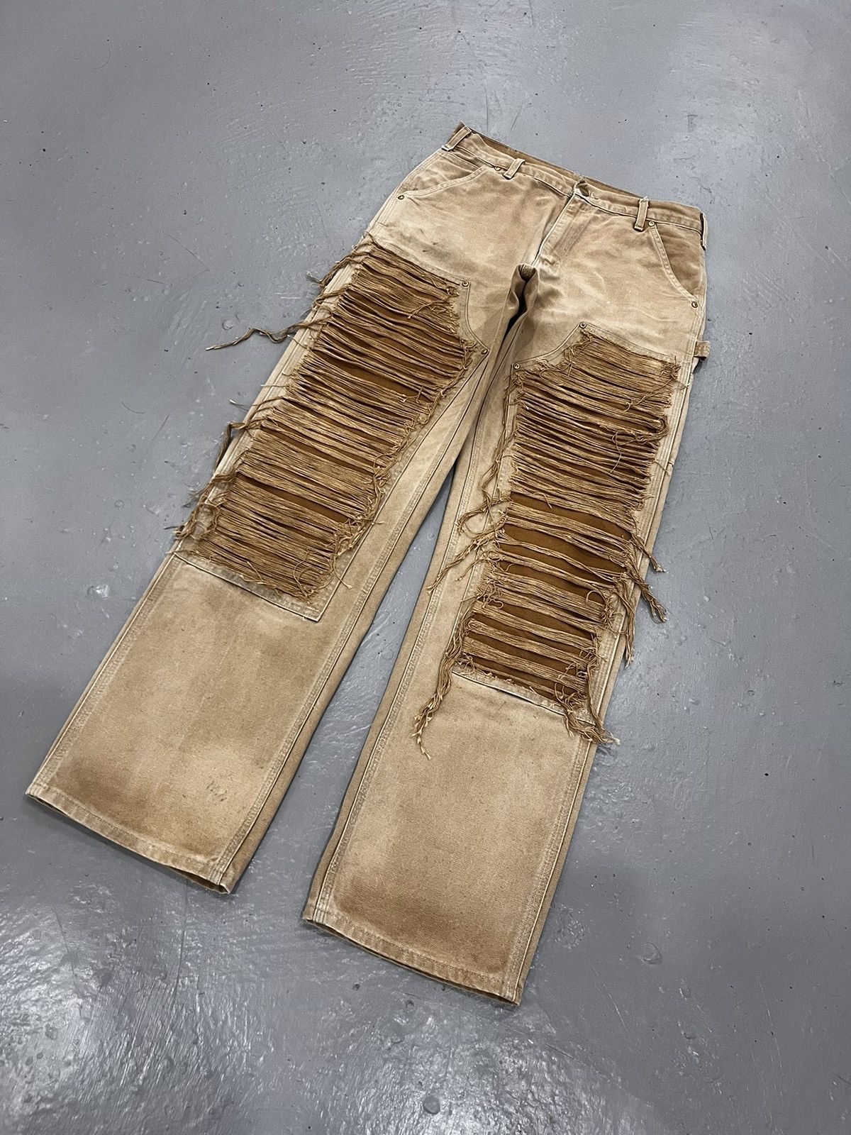 Carhartt 1 Of 1 Rework Carhartt Double knee denim Size US 32 / EU 48 - 2 Thumbnail