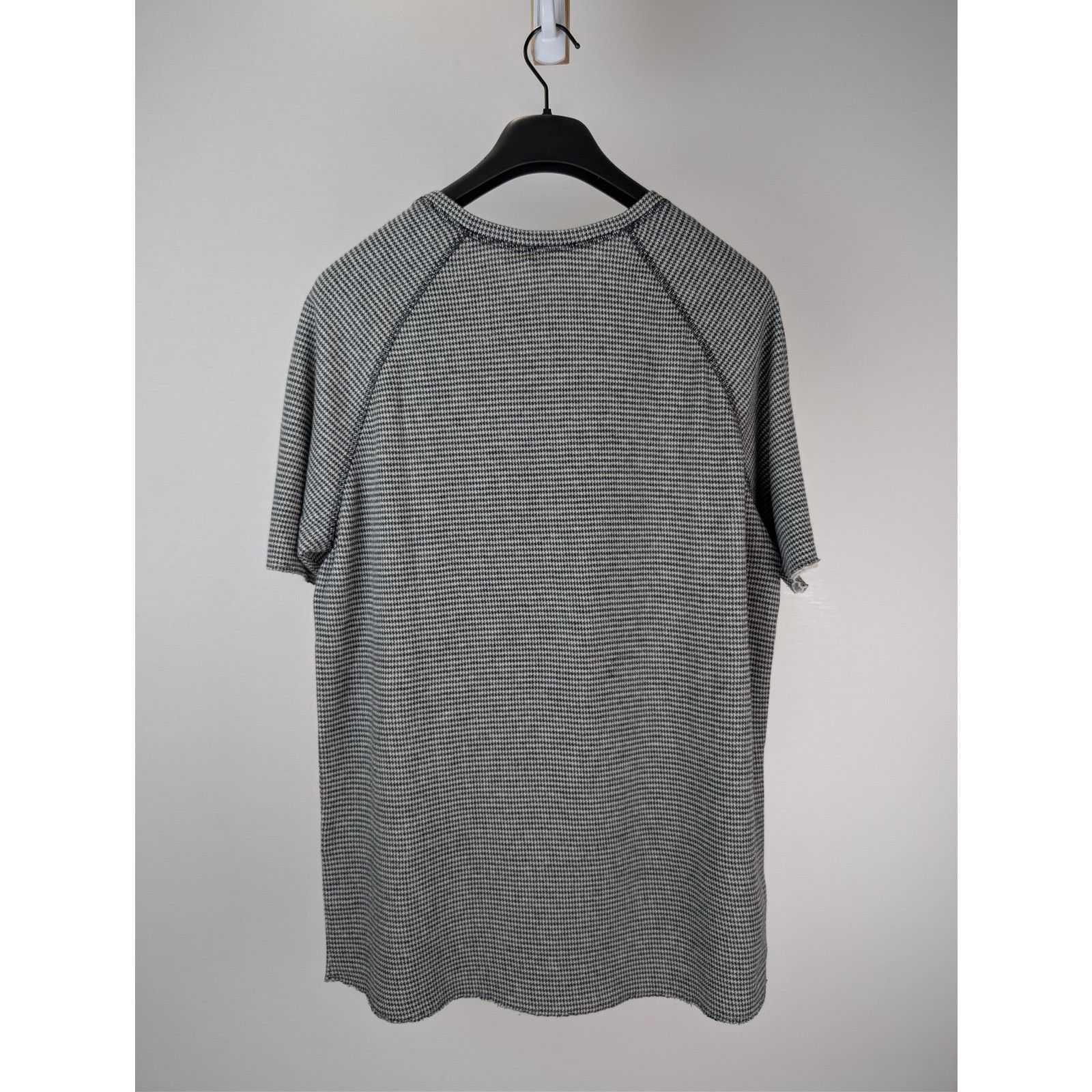 Balmain o1rshd1 Q.3 / Houndstooth Maglia Short Sleeve T-Shirt Grey Size US M / EU 48-50 / 2 - 17 Thumbnail