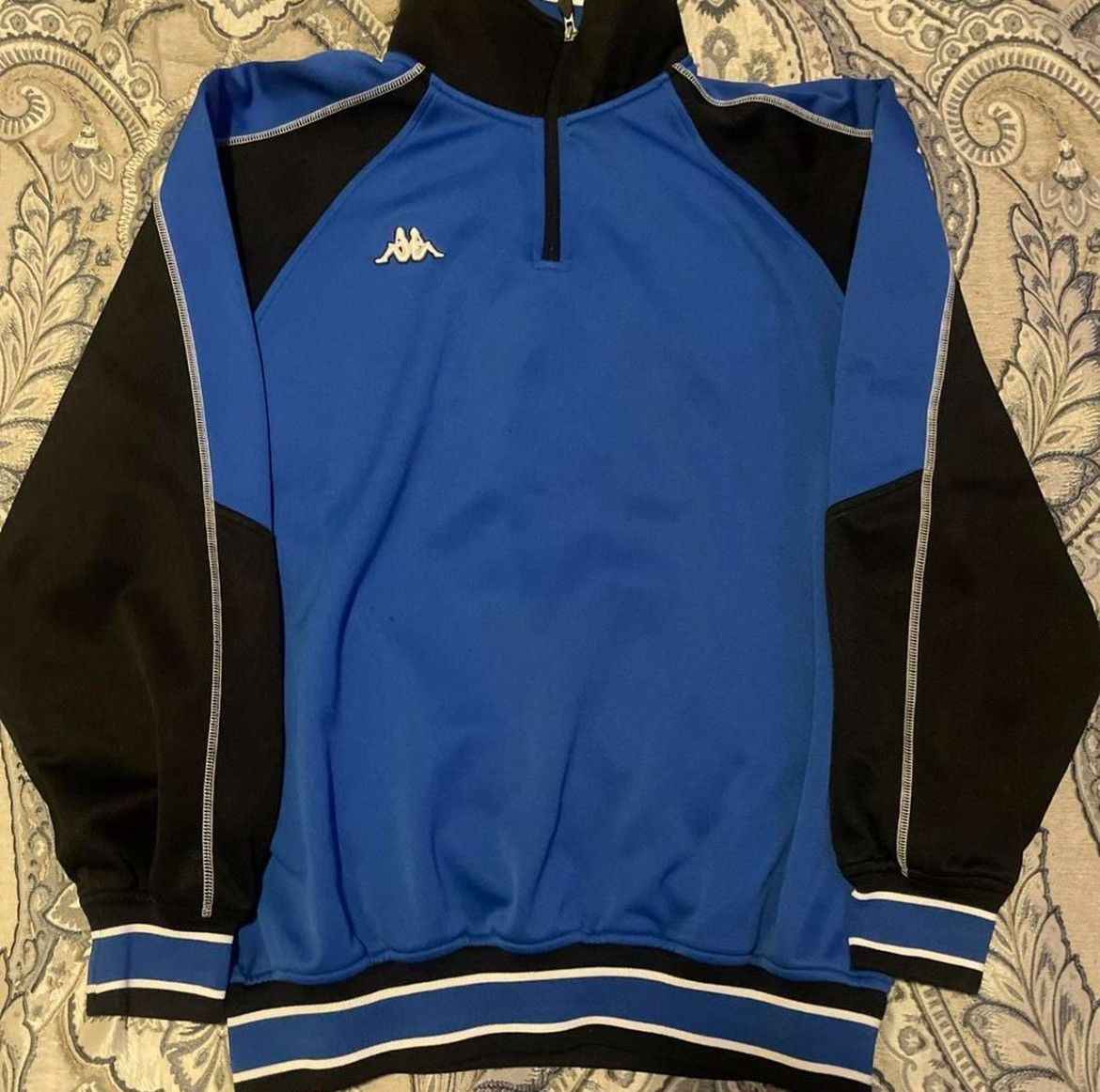 Kappa Blue Kappa quarter zip sweater Size US L / EU 52-54 / 3 - 1 Thumbnail