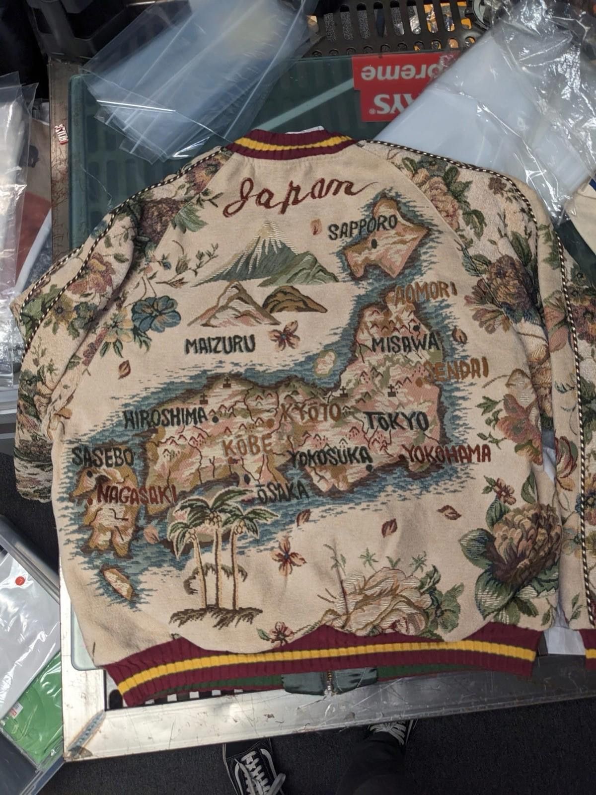 Kapital Kapital Gobelins Souvenir Woven Jacket Japan Beige Size 4 Size US XL / EU 56 / 4 - 6 Thumbnail