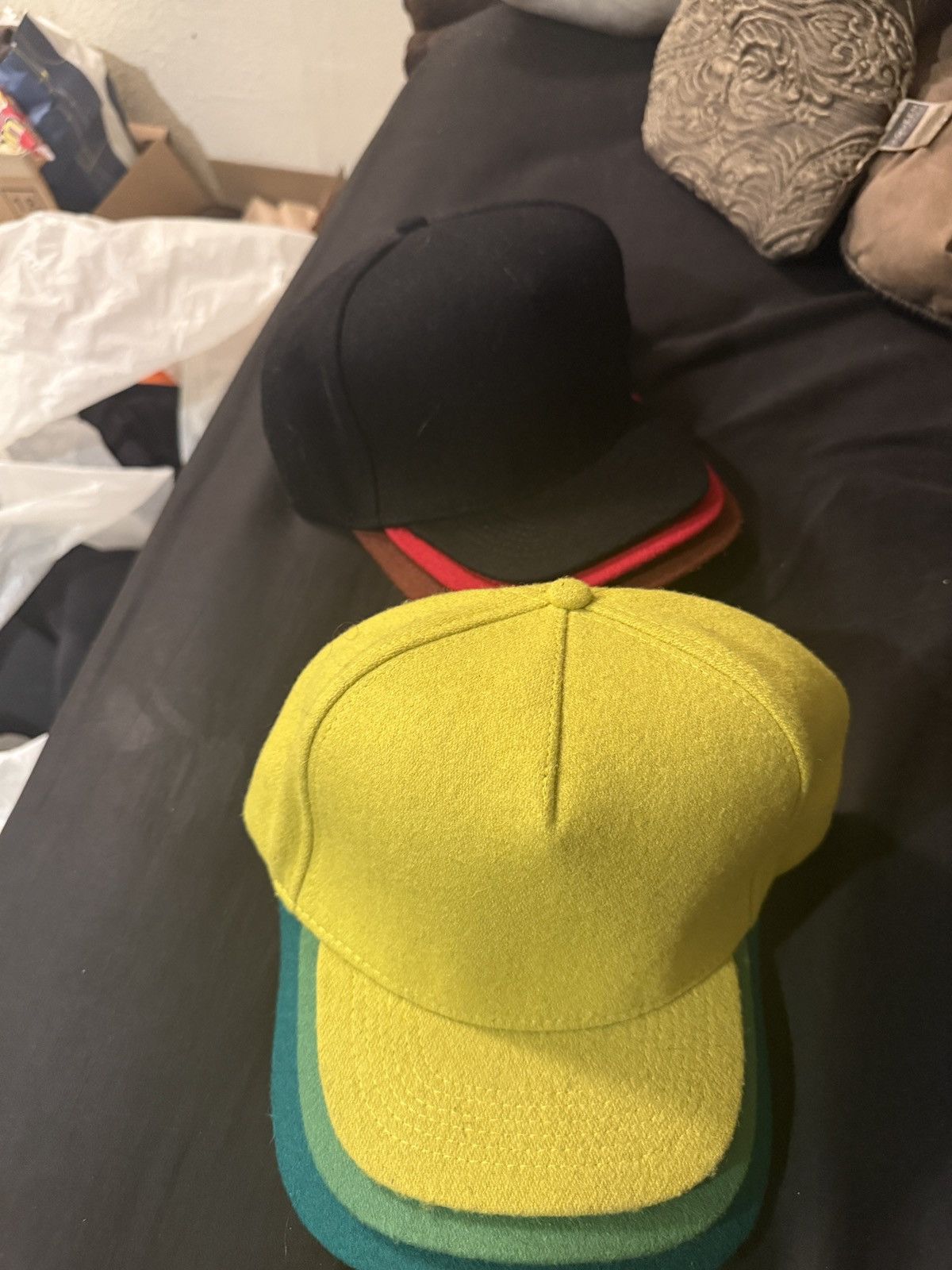 Aris Tatalovich Aris Tatalovich Triple brim layer hat Size ONE SIZE - 3 Thumbnail