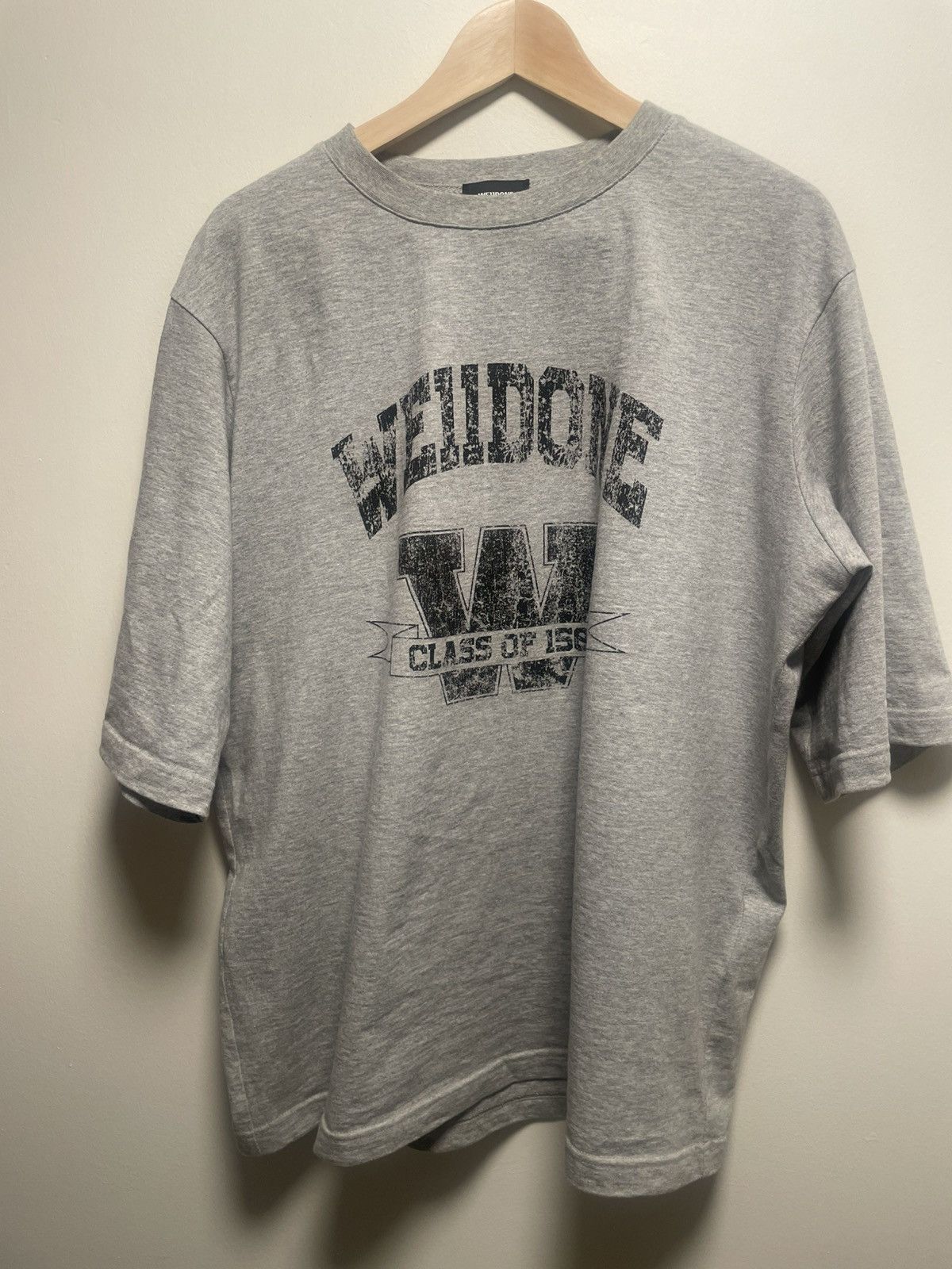 WE11DONE We11done College Tee Fits L/XL Size US M / EU 48-50 / 2 - 1 Thumbnail