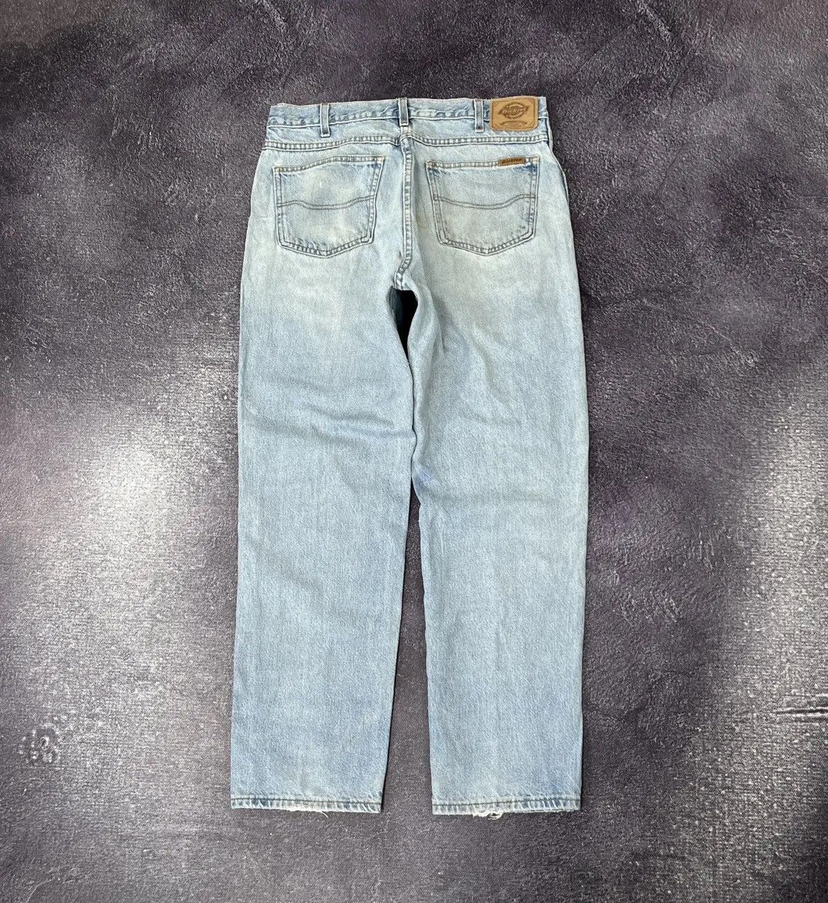 Dickies Vintage Dickies Faded Light Blue USA Denim Hype Jeans Size US 34 / EU 50 - 1 Thumbnail