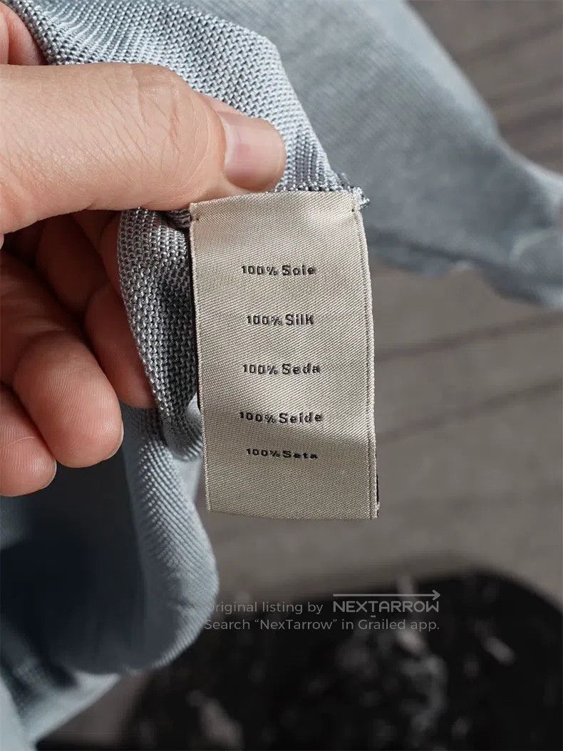 Hermes Hermes Autumn and Winter Men's Pure Silk Knitted Long Slee Size US M / EU 48-50 / 2 - 6 Thumbnail
