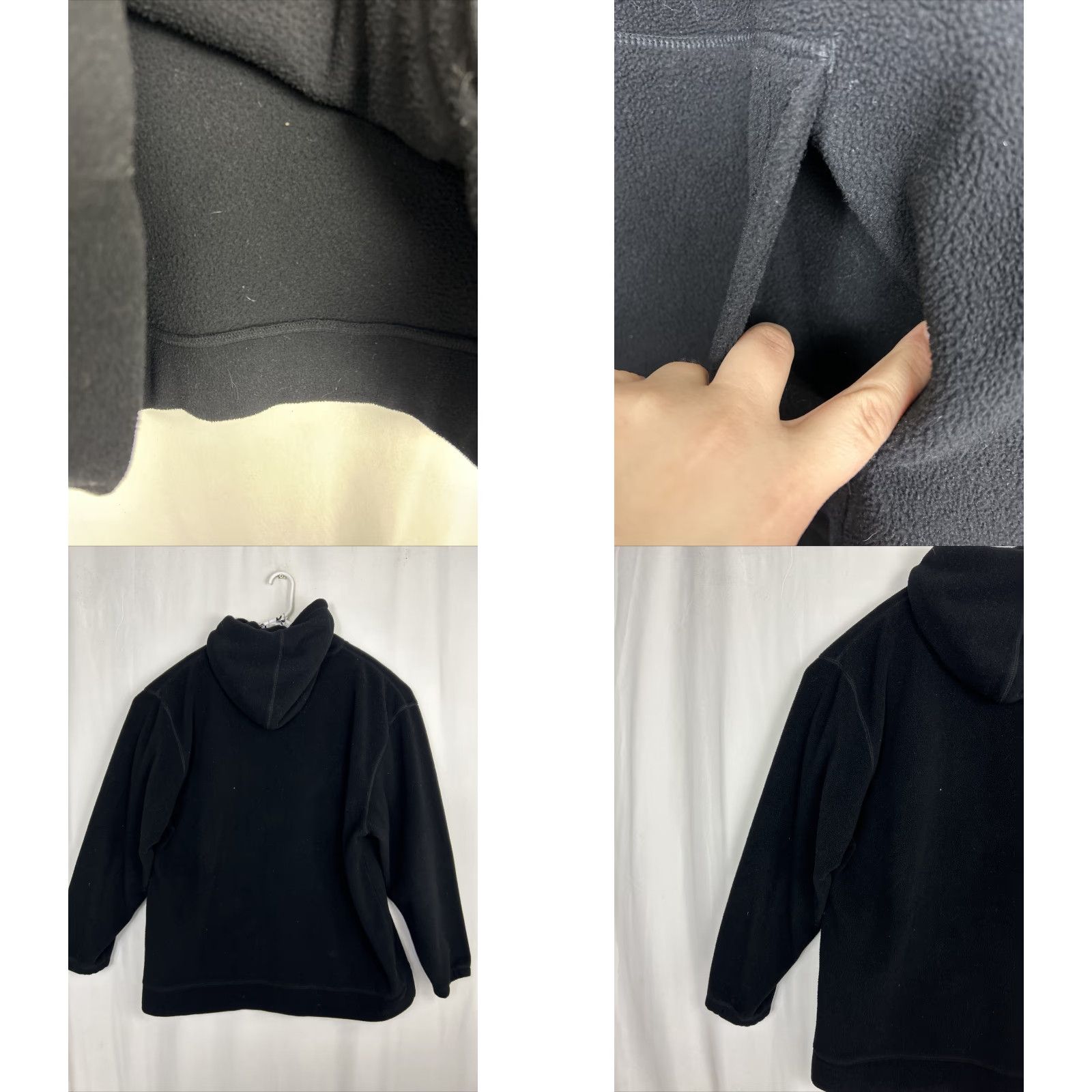 Polo Ralph Lauren VINTAGE Polo Jeans Co Mens XL Hoodie Black Pullover Fleece Ralph Lauren 90s Size US XL / EU 56 / 4 - 8 Thumbnail