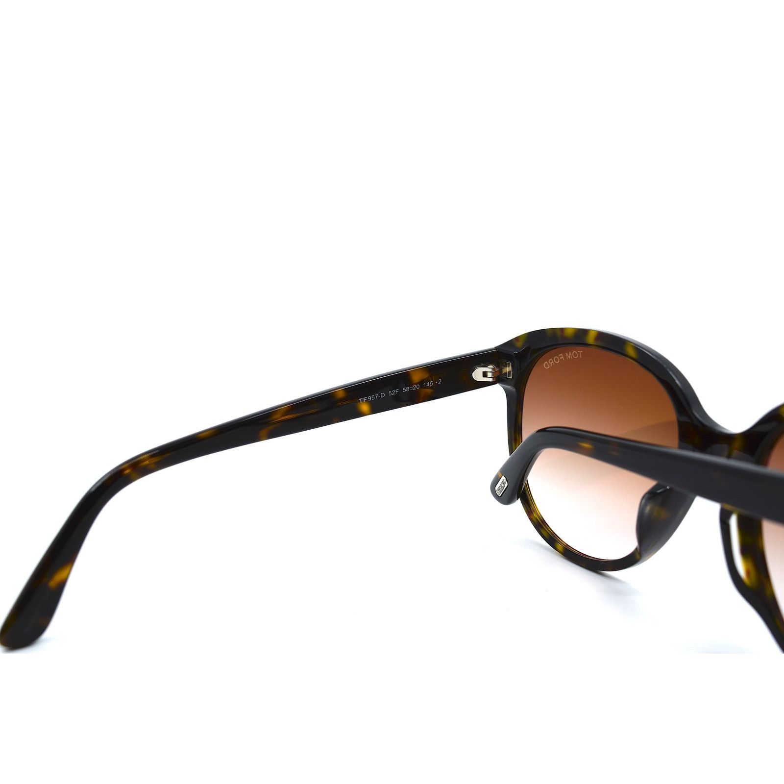 Tom Ford TOM FORD TF957-D 52F HAVANA BROWN GRADIENT SUNGLASSES Size ONE SIZE - 10 Thumbnail
