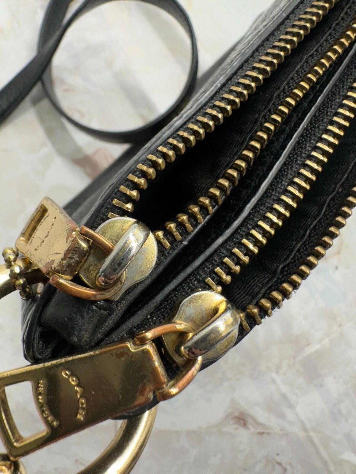 Coach Coach Black Leather Bag A2080-F6645 Size ONE SIZE - 7 Thumbnail