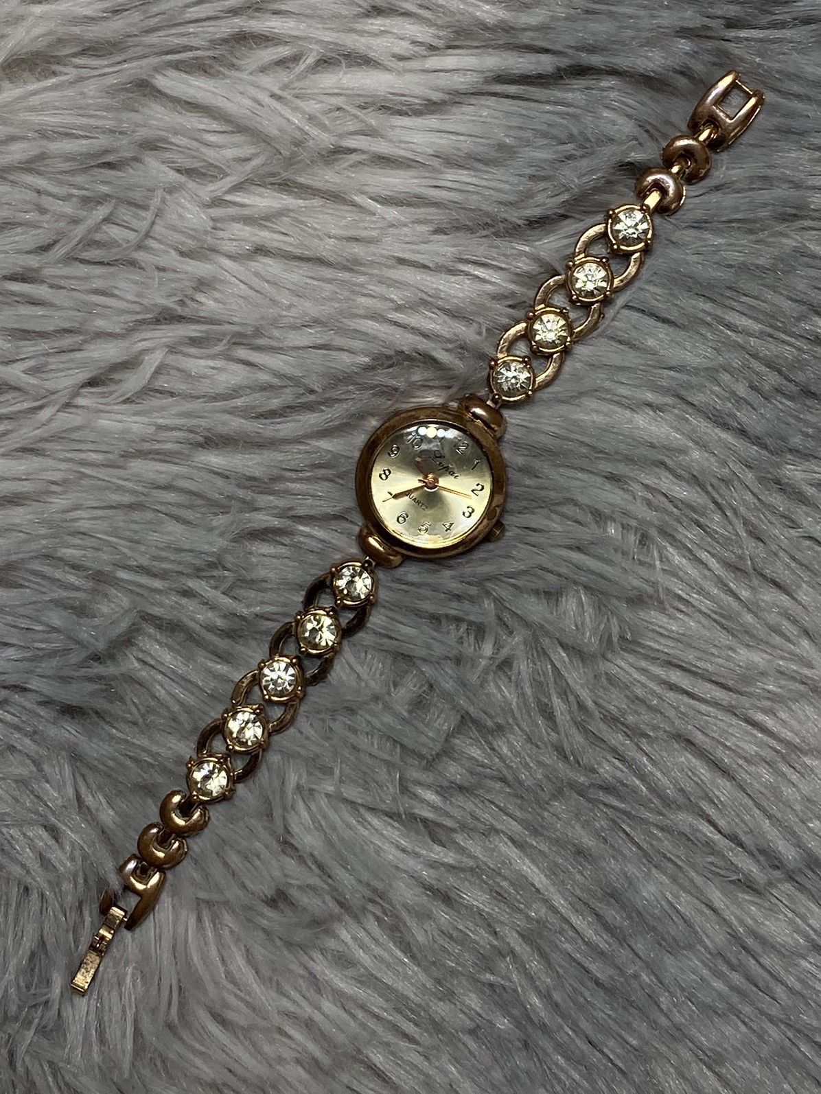 Japanese Brand × Jewelry × Vintage Rare Golden Radiance Bracelet Watch - Japanese Brand Size ONE SIZE - 1 Thumbnail