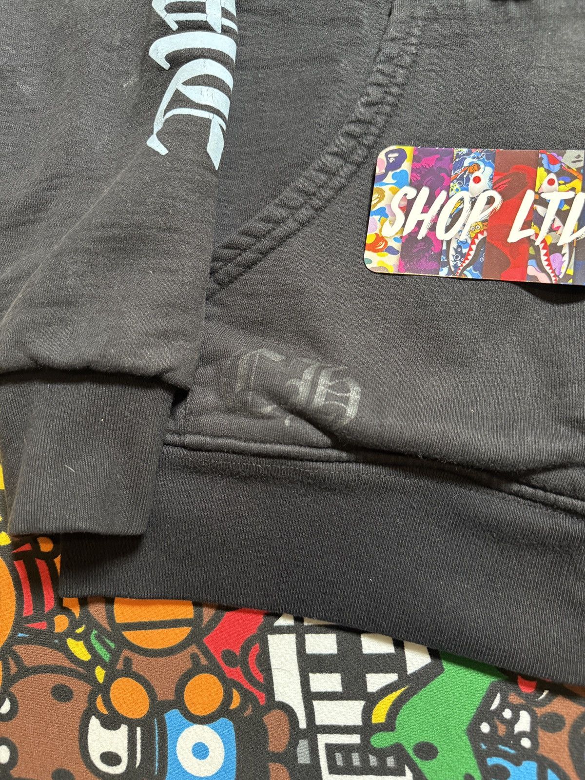 Chrome Hearts Chrome Hearts Icey Blue Script Logo Thermal Hoodie Size US S / EU 44-46 / 1 - 8 Thumbnail