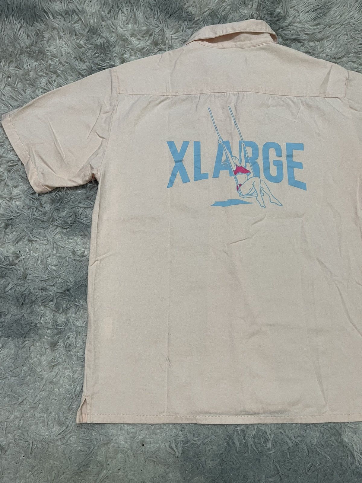 Japanese Brand × Xlarge OG STYLE XLARGE WORKWEAR BUTTON UP RARE BACKHIT Size US M / EU 48-50 / 2 - 9 Thumbnail