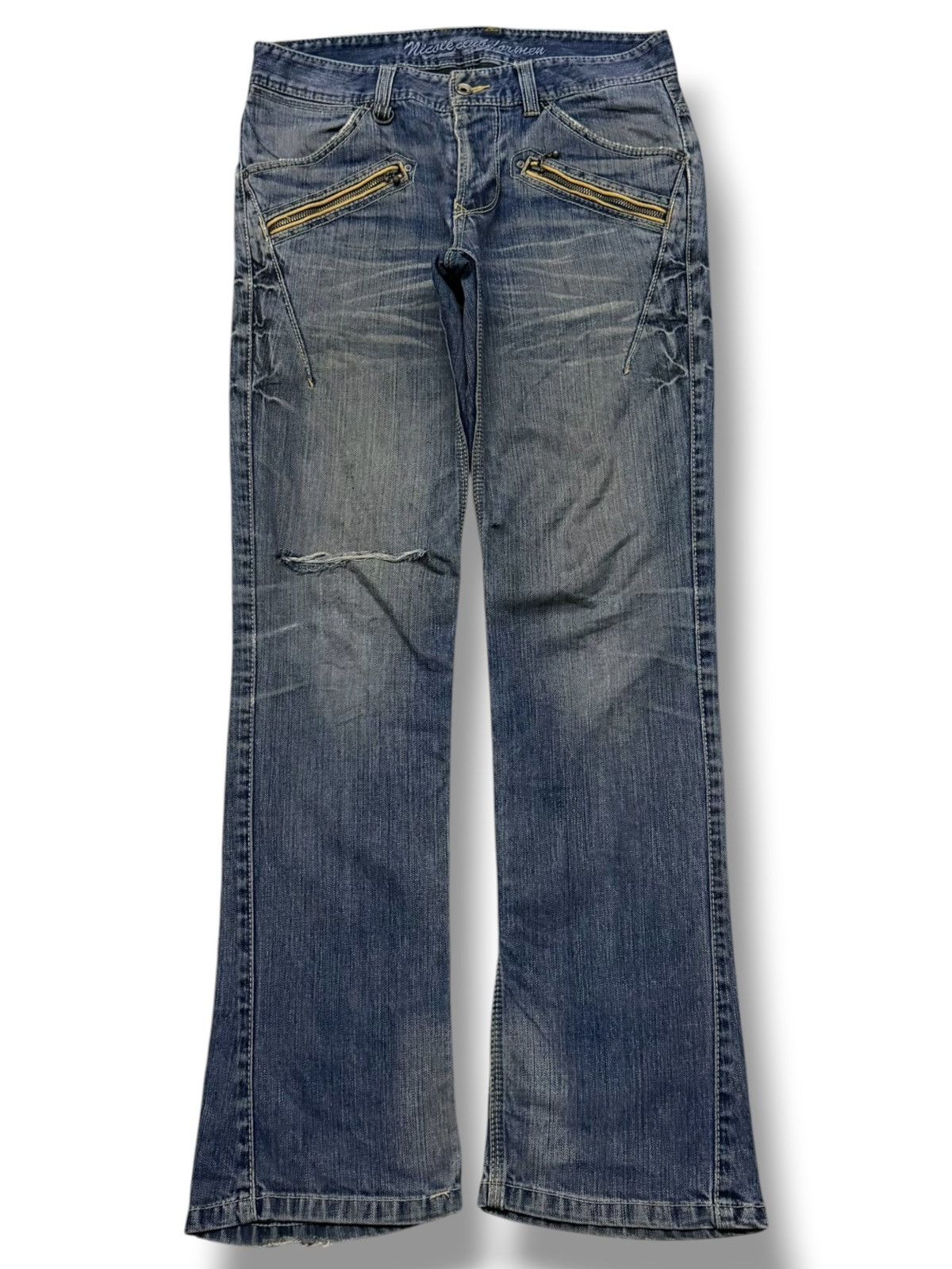 Nicole Club Vintage Nicole Club For Men Y2K Denim Jeans Japan | W32 Size US 32 / EU 48 - 2 Thumbnail