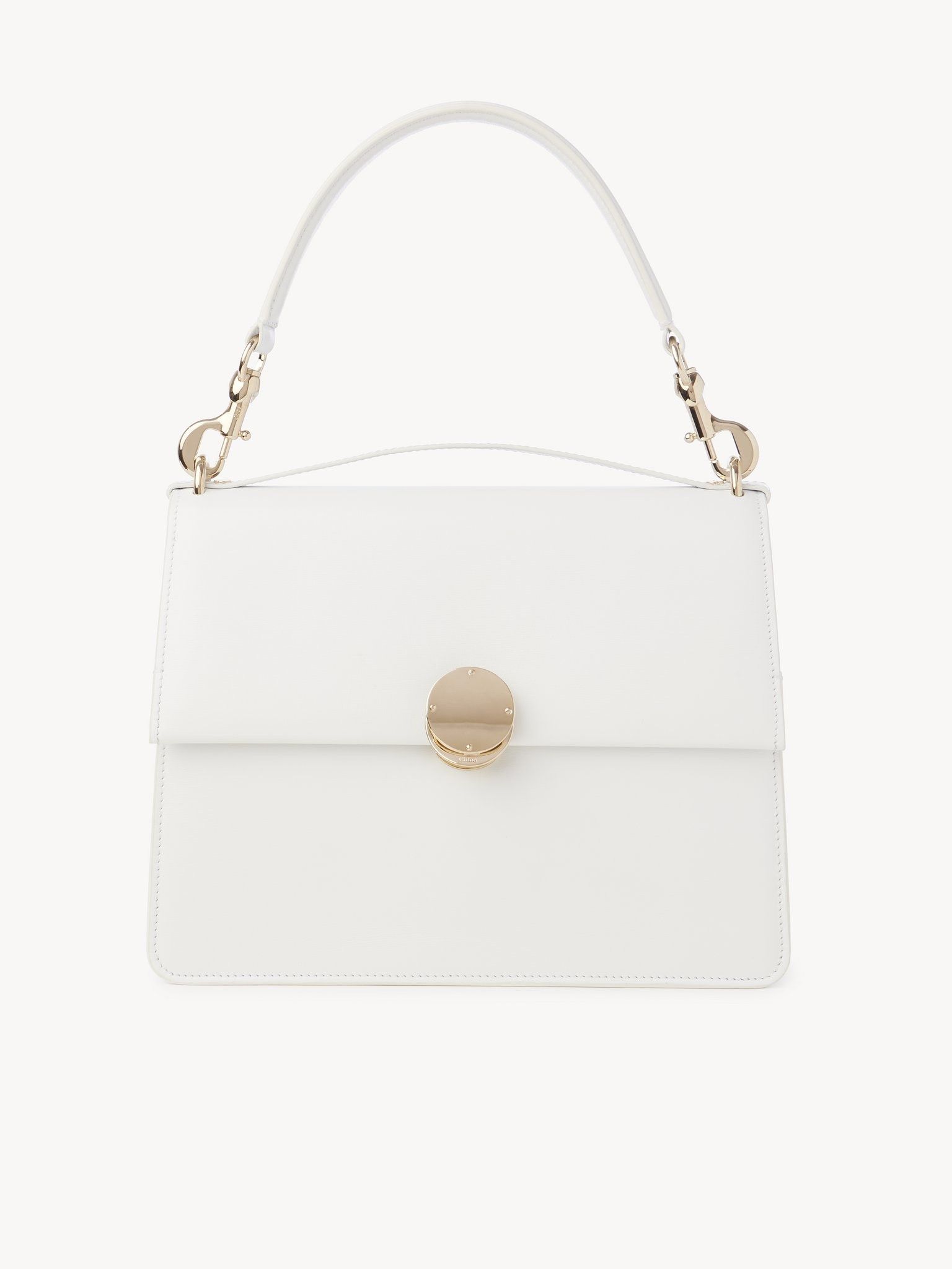 Chloe o1loc1c1224 Size: OS / CHC23 Penelope Micro Flap Bag White Size ONE SIZE - 1 Thumbnail