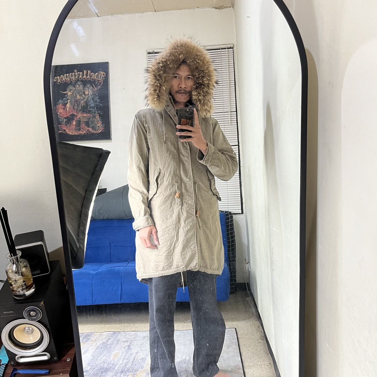 GOA Goa military fishtail parka raccoon fur hoodie vkei style Size US M / EU 48-50 / 2 - 2 Thumbnail