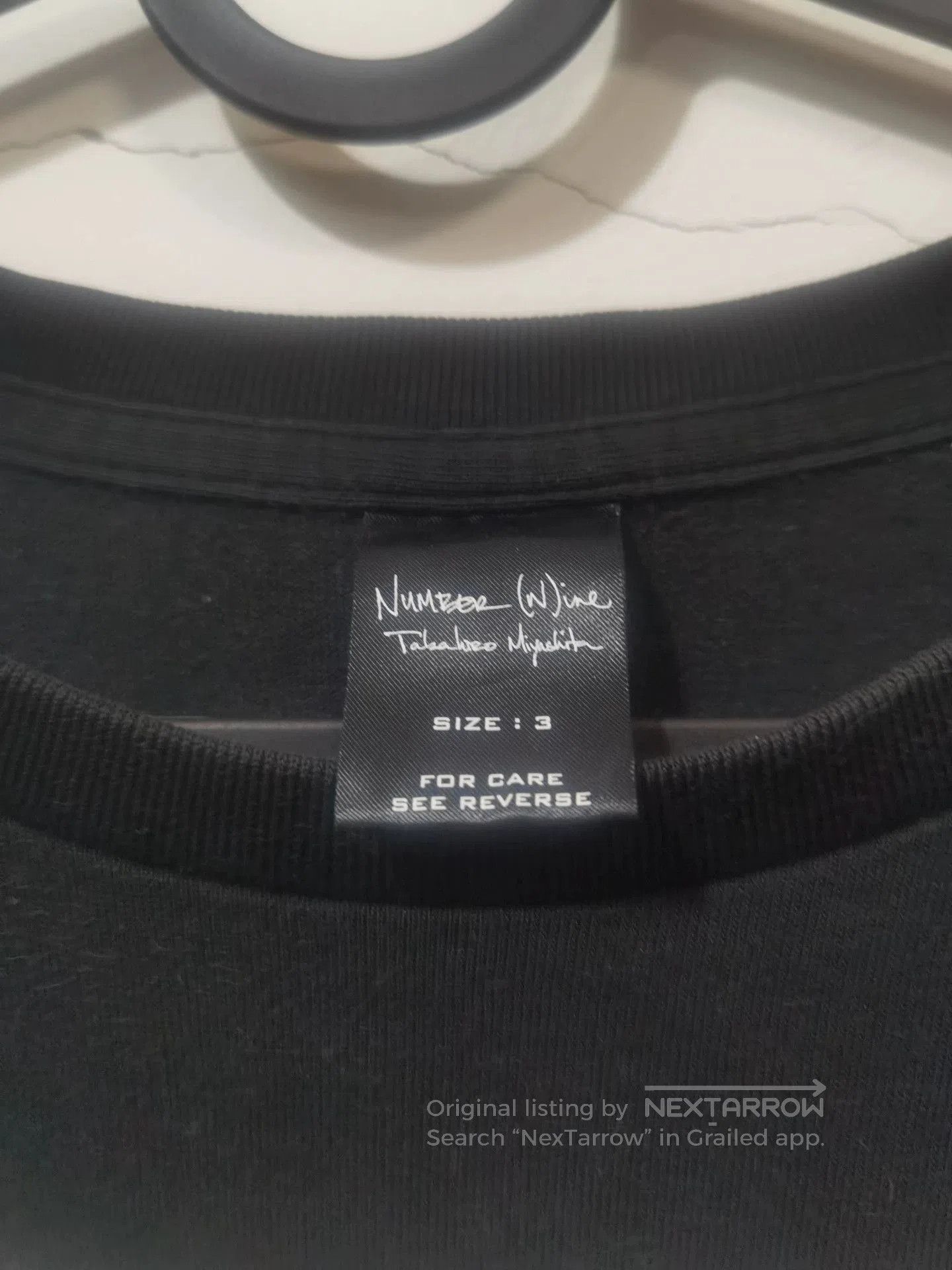 Number (N)ine number (n) ine graphic short sleeve tee. Size US M / EU 48-50 / 2 - 5 Thumbnail