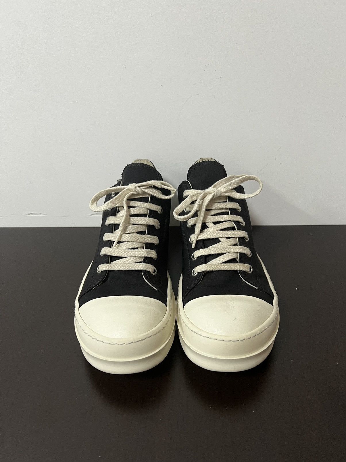 Rick Owens Drkshdw Rick owens drkshdw ramones low sneakers sz 39 Size US 9 / IT 39 - 3 Thumbnail