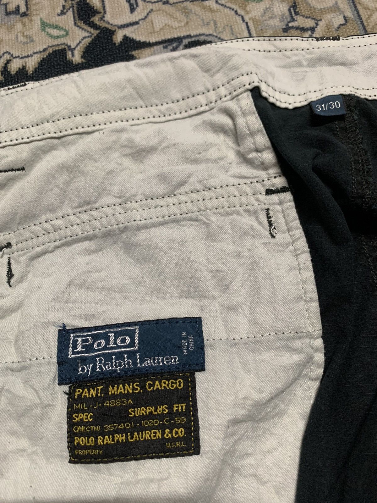 Polo Ralph Lauren POLO RALPH LAUREN CARGO PANTS Size US 31 - 21 Thumbnail