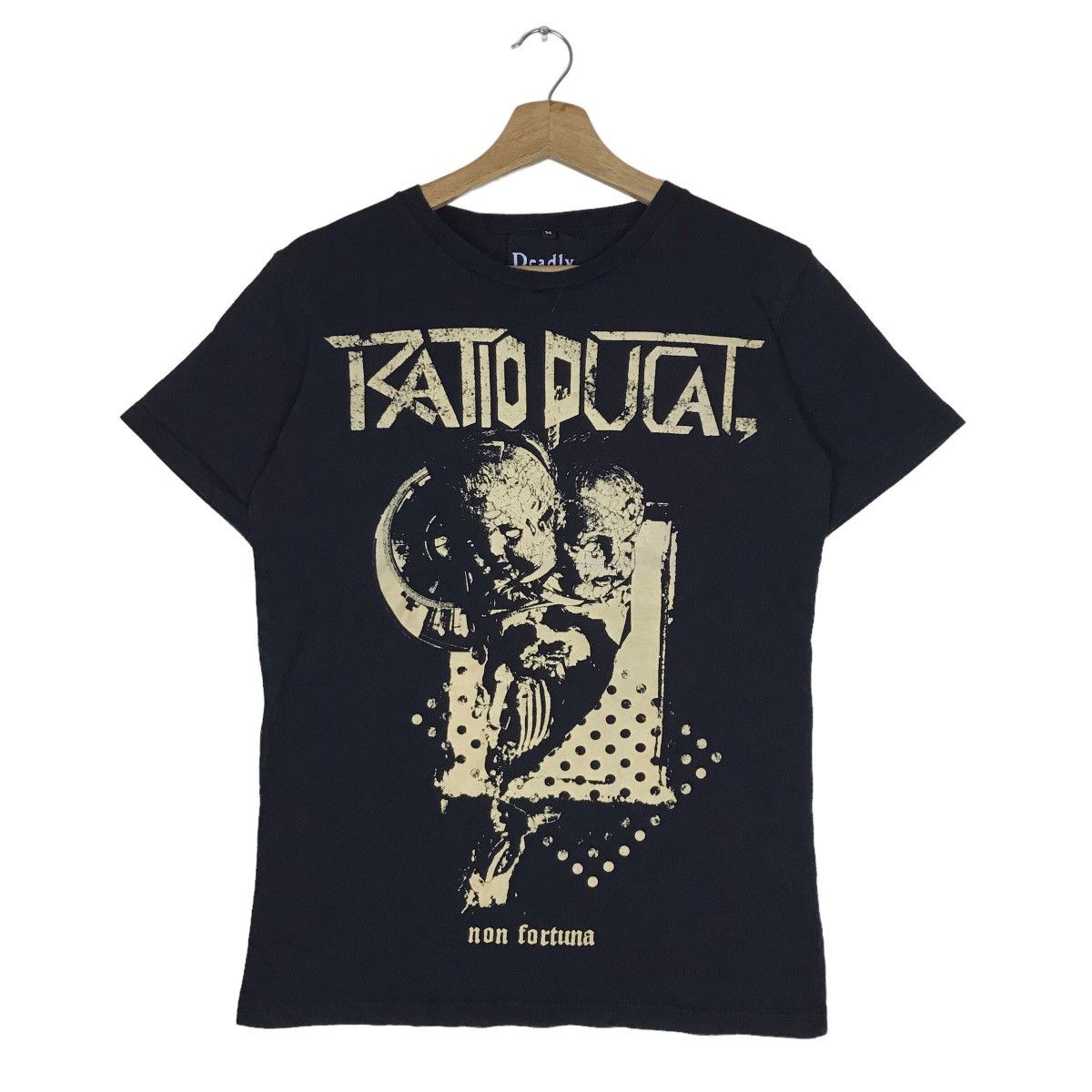 Deadly Claris Ratio Ducat Non Fortuna Band Tee Shirt