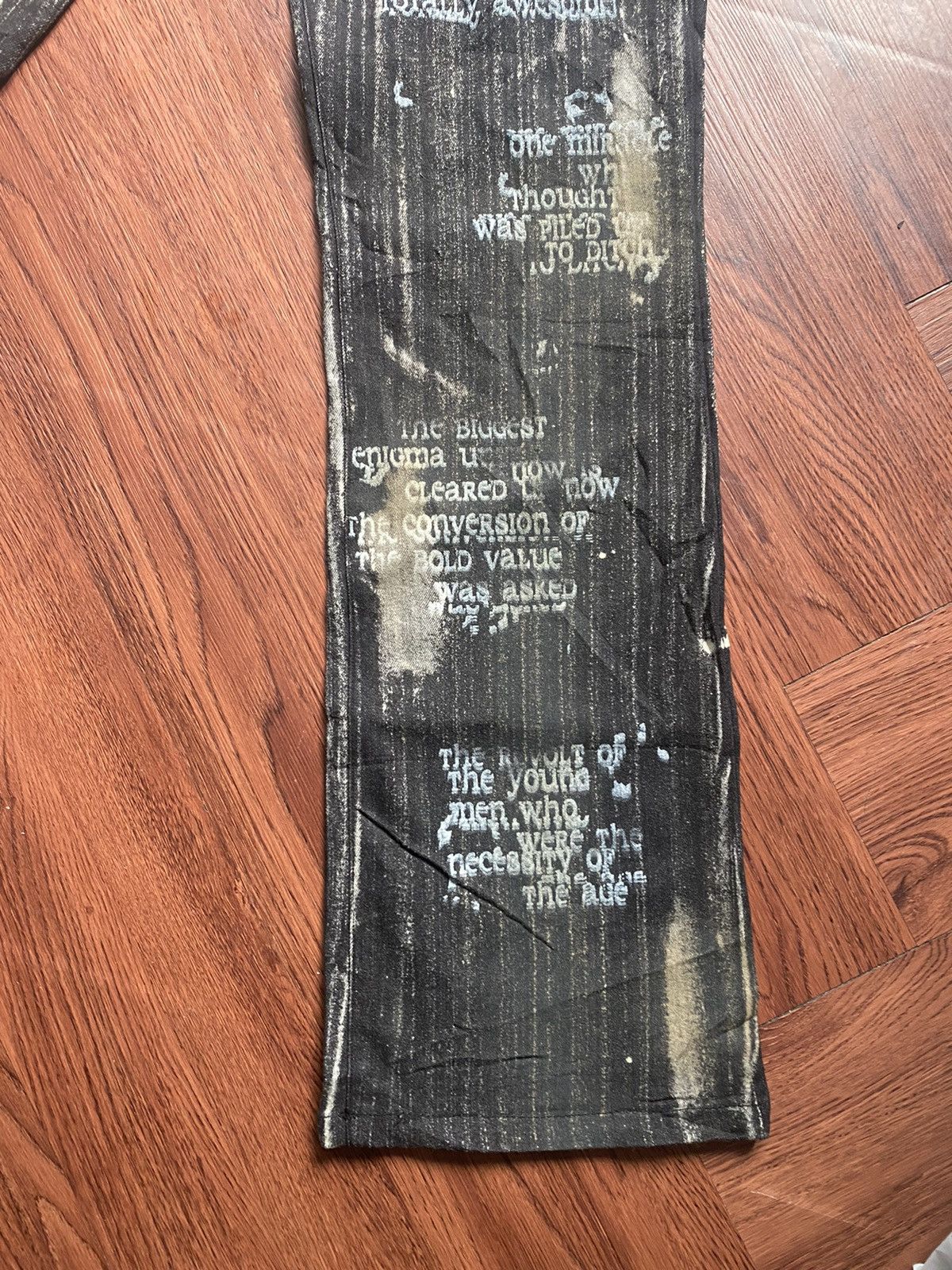 If Six Was Nine Rusty Fullprint Flare Pants Size US 28 / EU 44 - 6 Thumbnail