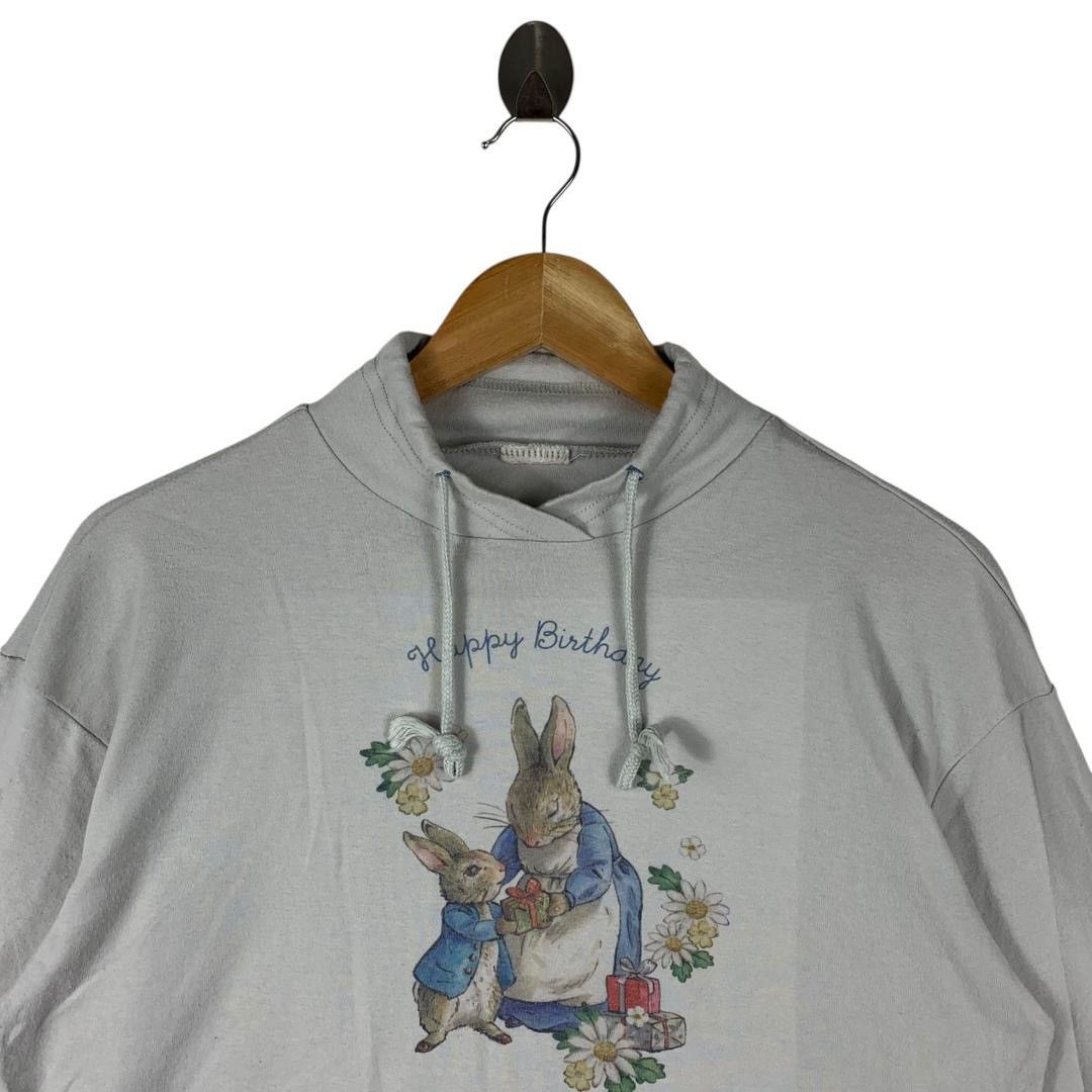 Other Vintage 90s THE WORLD OF PETER RABBIT sweatshirt Size US M / EU 48-50 / 2 - 2 Thumbnail
