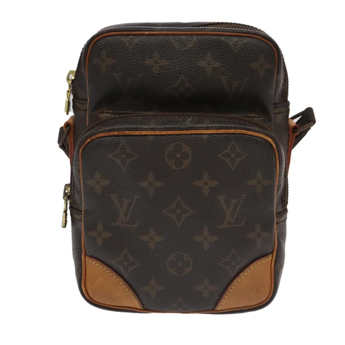 Louis Vuitton Amazon Brown Canvas Clutch Bag (Pre-Owned) Size ONE SIZE - 1 Thumbnail