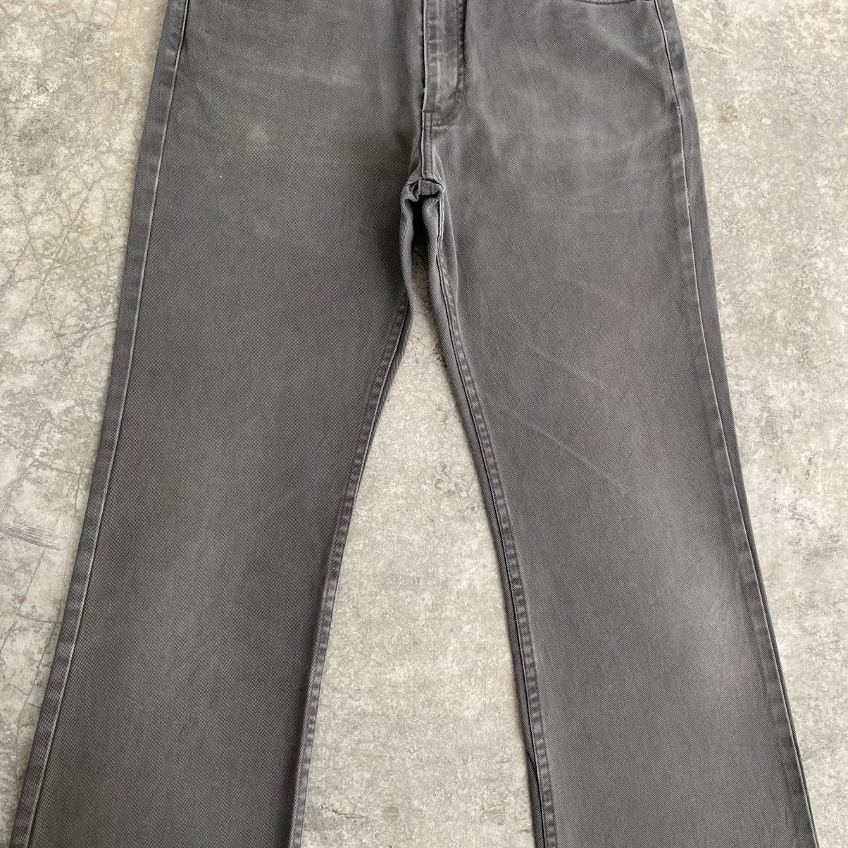 Levi's Size 33x30.5 Vintage 2001 Levis 517 Grey Flared Jeans Size US 33 - 4 Thumbnail