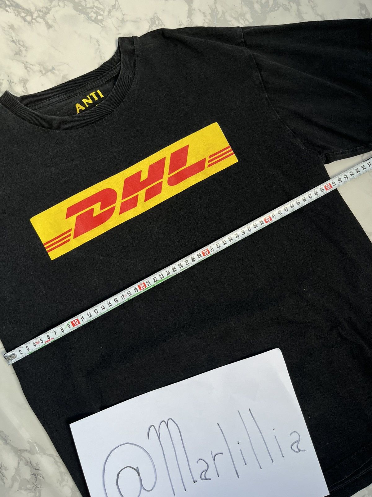 Anti Social Social Club × DHL DHL x Assc T-Shirt Size US L / EU 52-54 / 3 - 7 Thumbnail