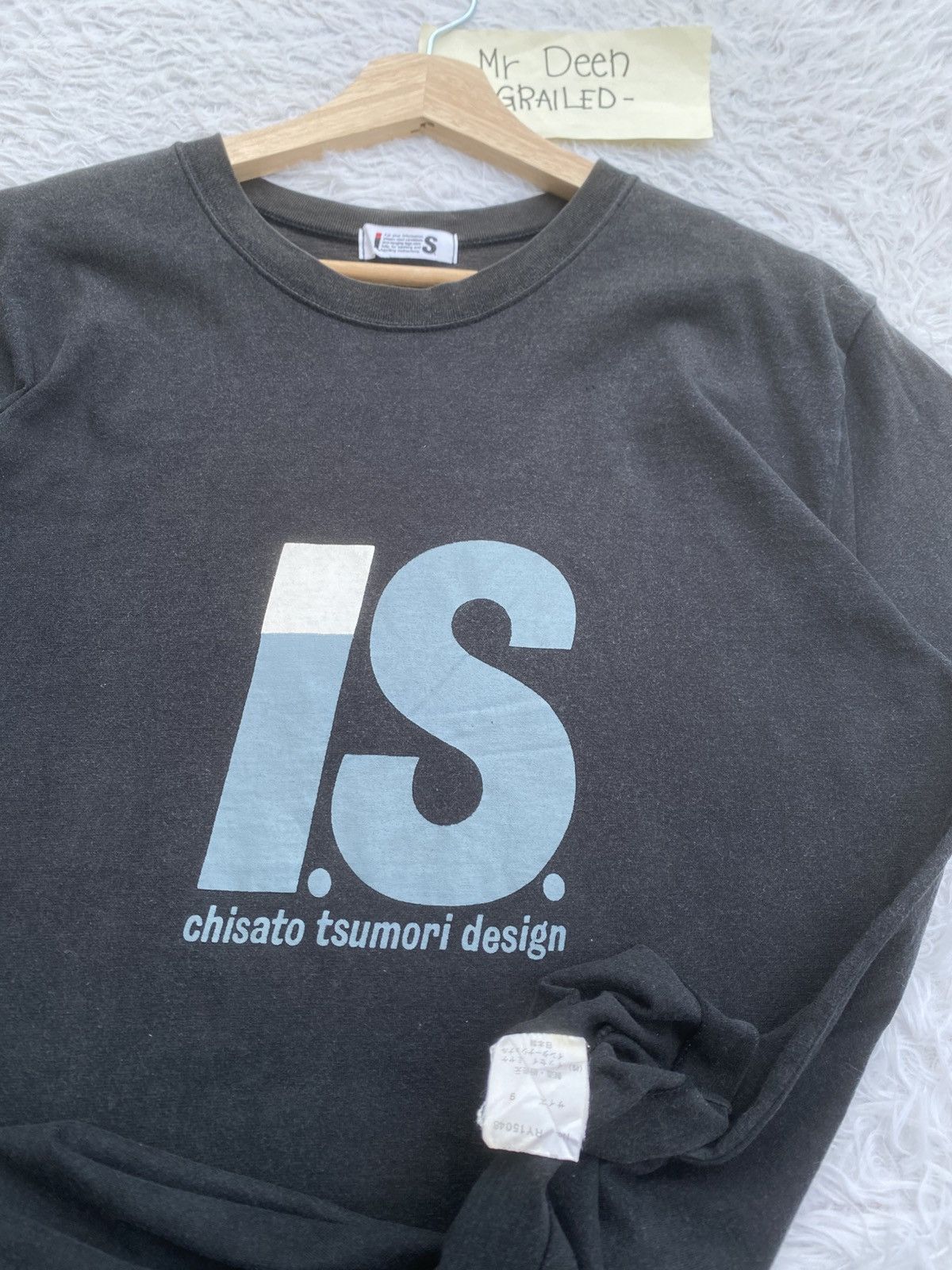 Issey Miyake Vintage Rare Issey Miyake x Tsumori Chisato Big Logo Tshirt Size US S / EU 44-46 / 1 - 12 Thumbnail