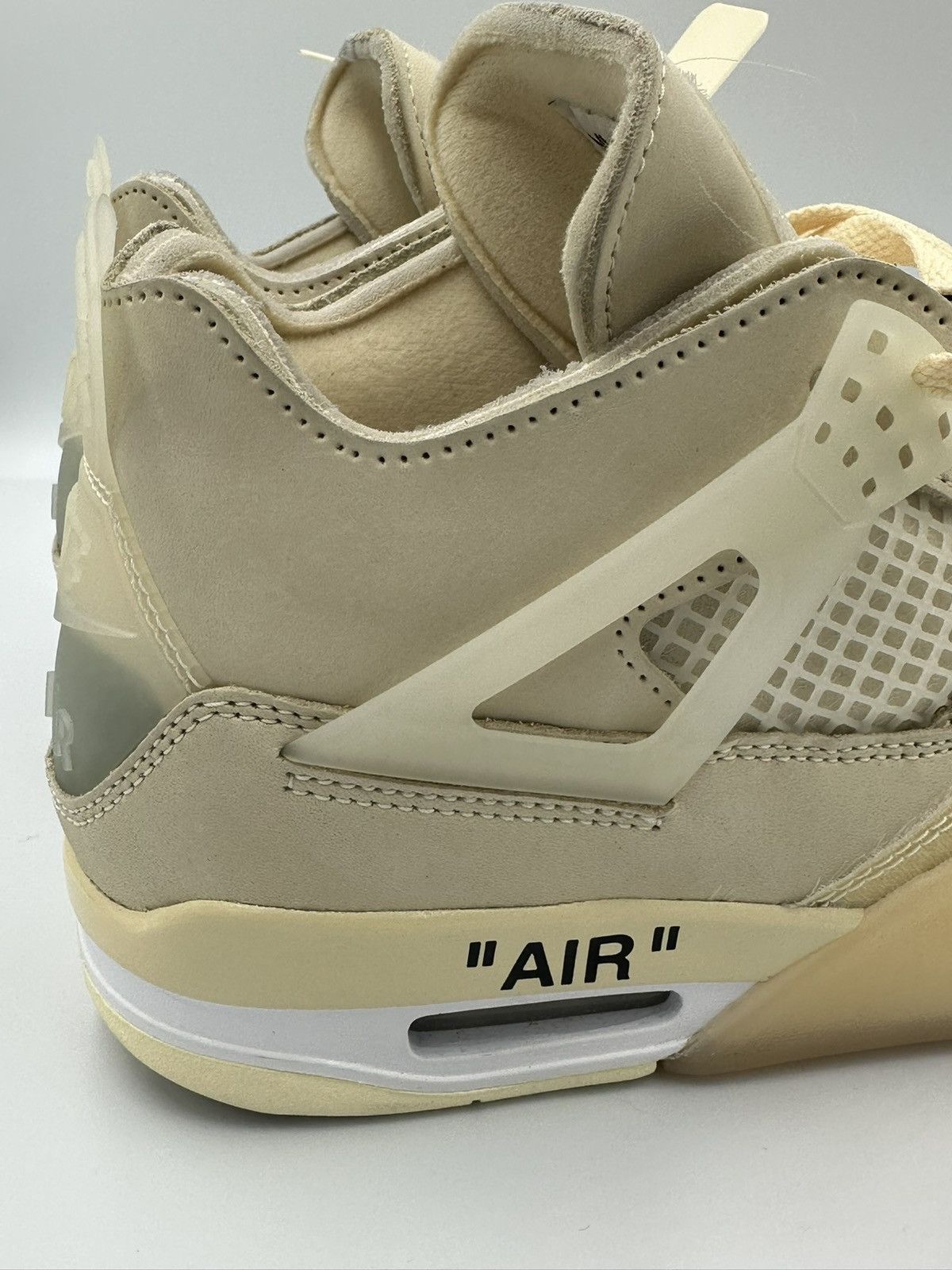 Jordan Brand × Off-White Jordan 4 Sail Size US 9 / IT 39 - 6 Thumbnail