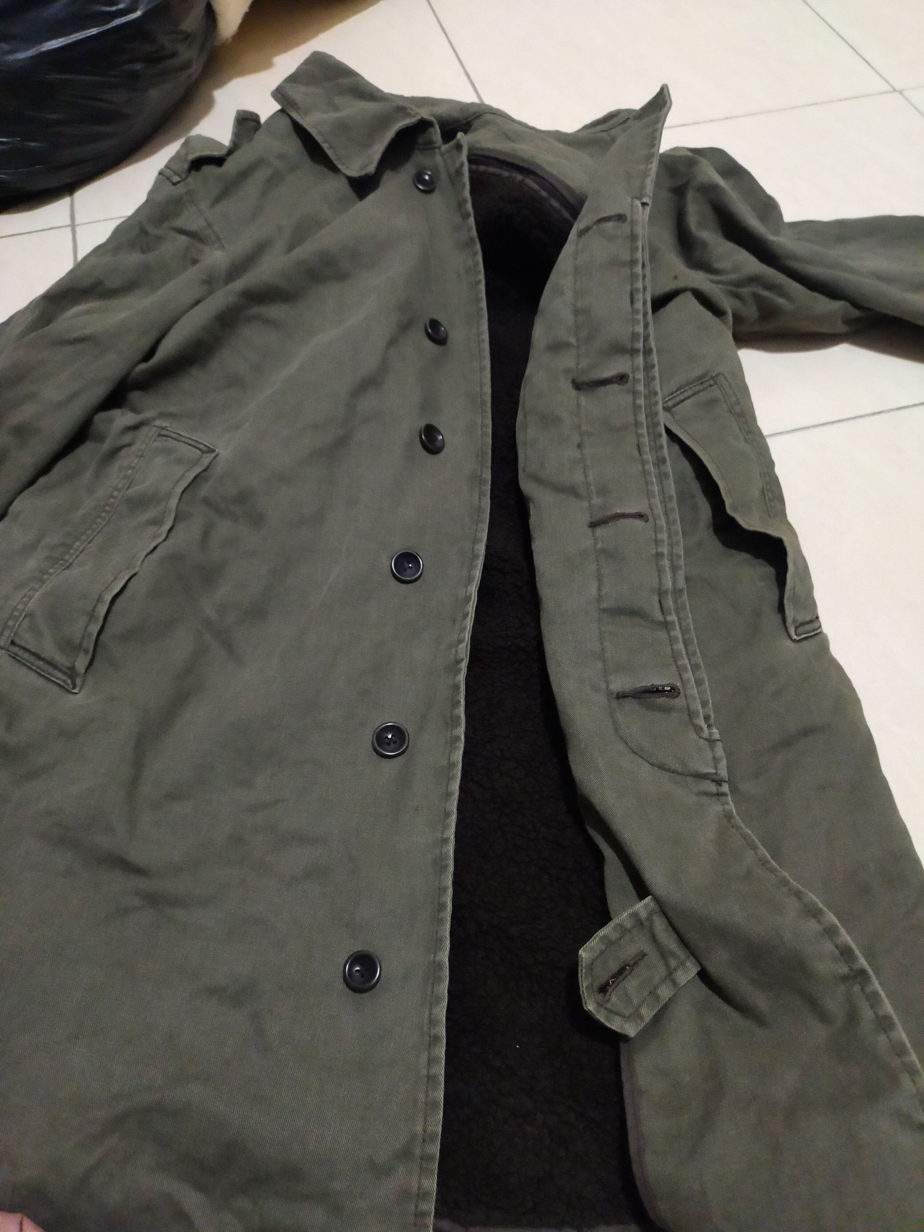 Paul Smith WINTER MEN ARMY GREEN WARM PARKA Size US M / EU 48-50 / 2 - 7 Thumbnail