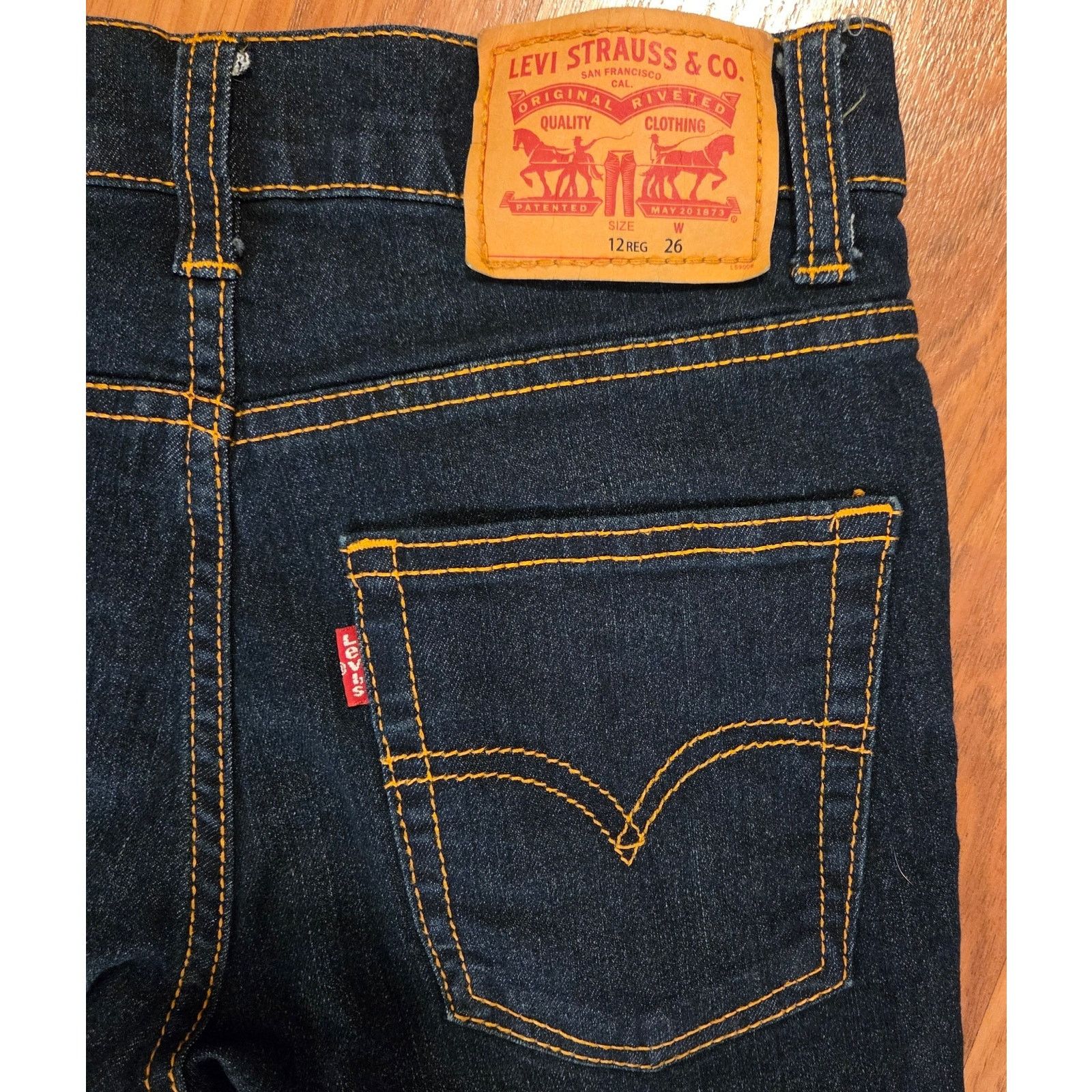 Levi's Levi's 511 Slim Blue Denim Bermuda Jean Shorts-Junior Size12 Size 26" / US 2 / IT 38 - 5 Thumbnail