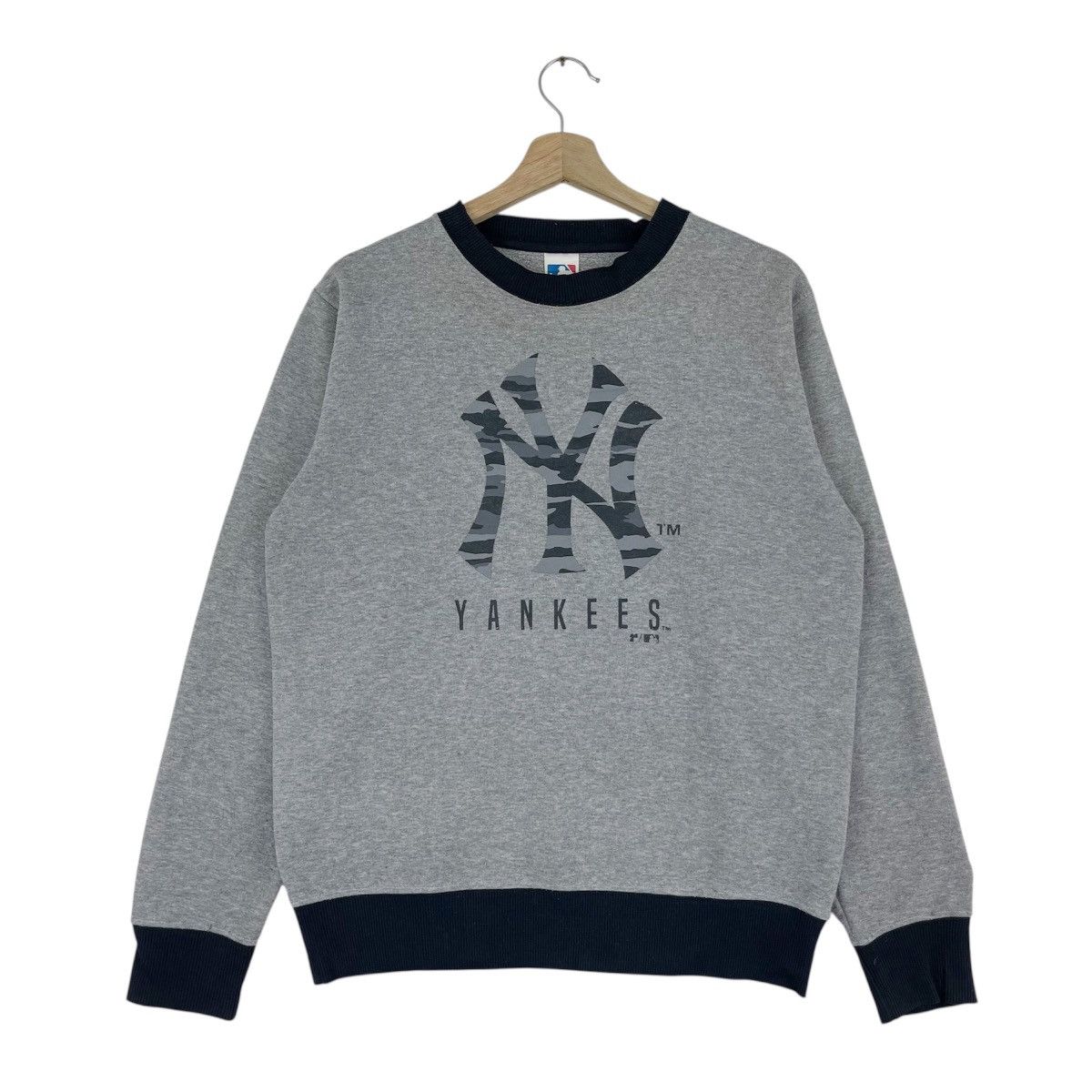 MLB Vintage Y2K New York Yankees Sweatshirt Size US M / EU 48-50 / 2 - 1 Thumbnail