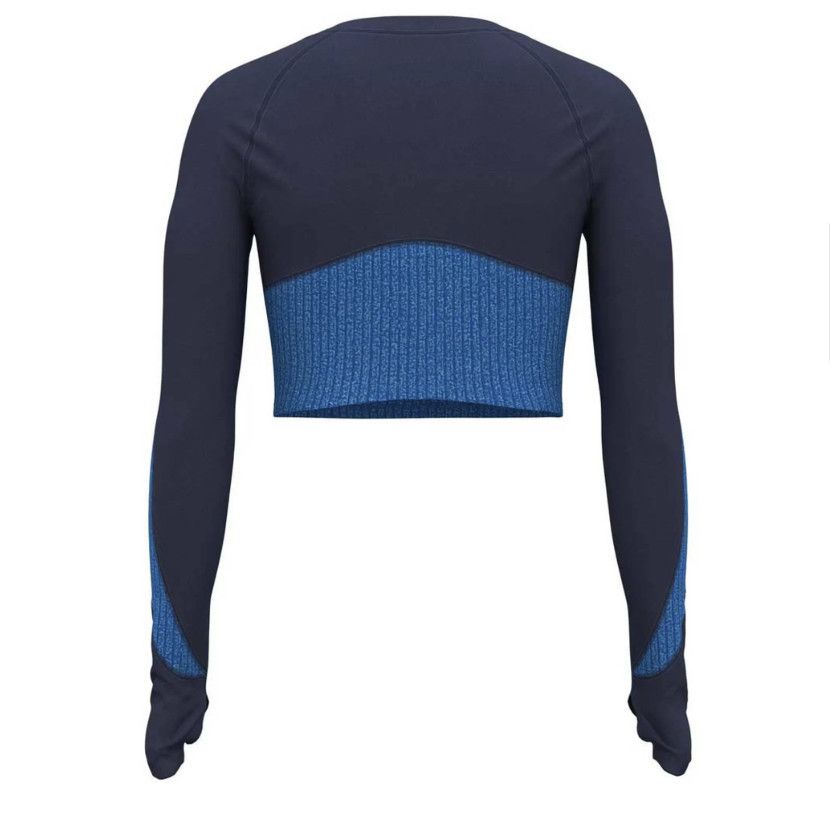 Under Armour Under Armour 6003981 1/4 Zip HeatGear Rib Top Blue ( L ) Size L / US 10 / IT 46 - 3 Thumbnail