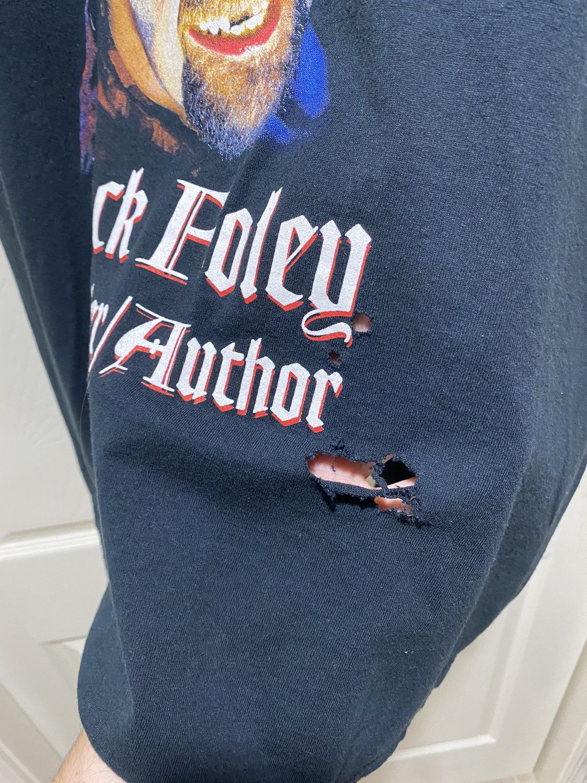 Vintage × WWF Vintage 1999 WWF Mick Foley Tee Shirt Size US XXL / EU 58 / 5 - 4 Thumbnail