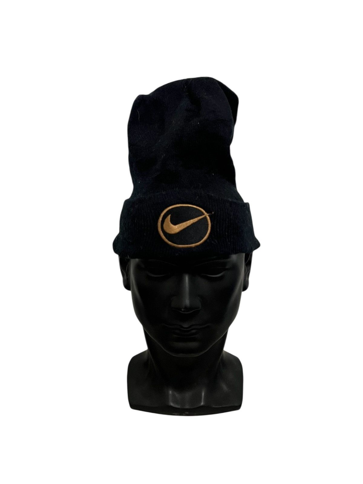 Nike × Vintage Vintage Nike Swoosh Beanie Hat Size ONE SIZE - 1 Thumbnail