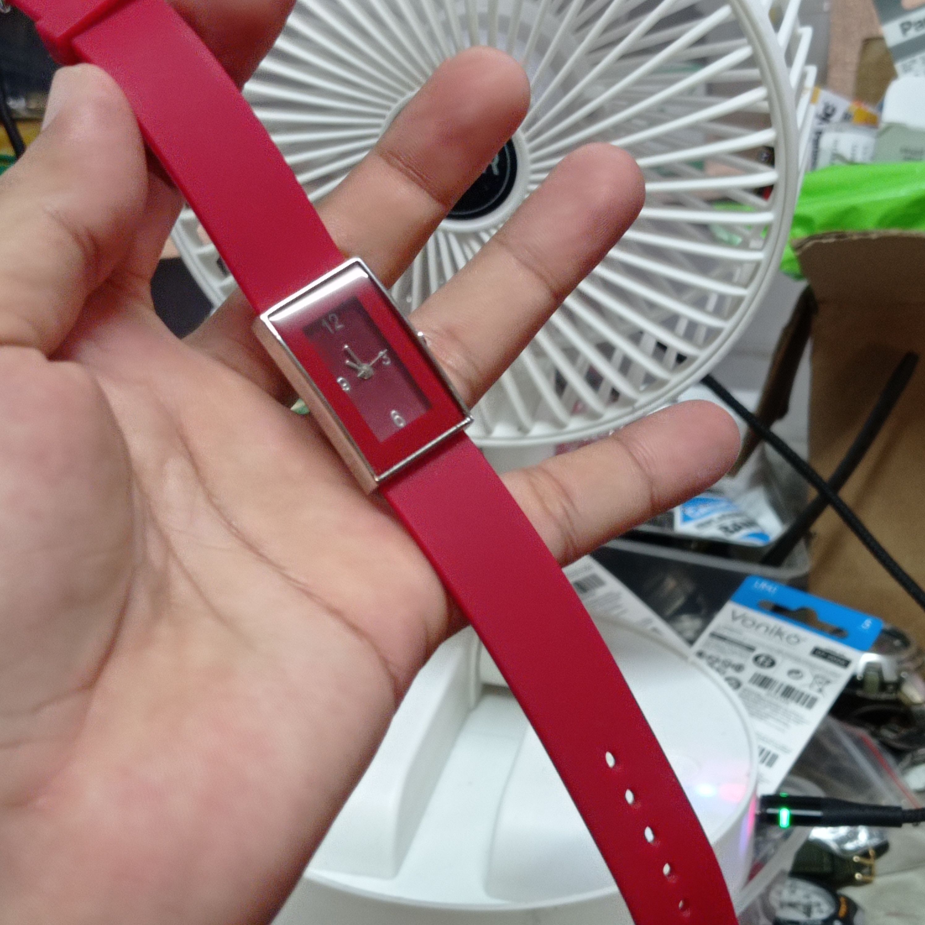 Japanese Brand × Vintage Vintage Luxury Watch ALL REDS Japan Engine Size ONE SIZE - 6 Thumbnail
