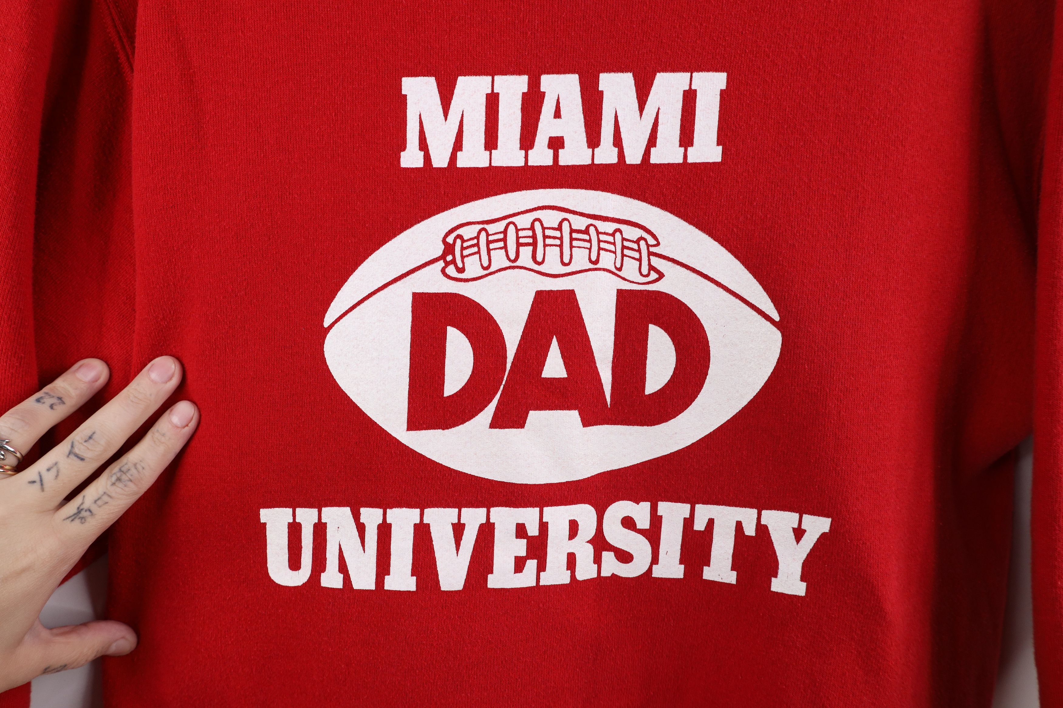 Vintage Vintage 90s University of Ohio Football Dad Sweatshirt USA Size US L / EU 52-54 / 3 - 5 Thumbnail