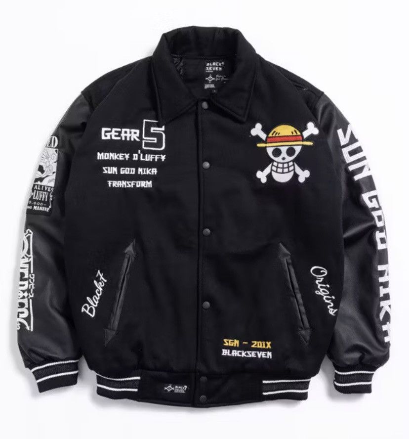 Other Jacket varsity one piece black streetwear Size US L / EU 52-54 / 3 - 1 Thumbnail