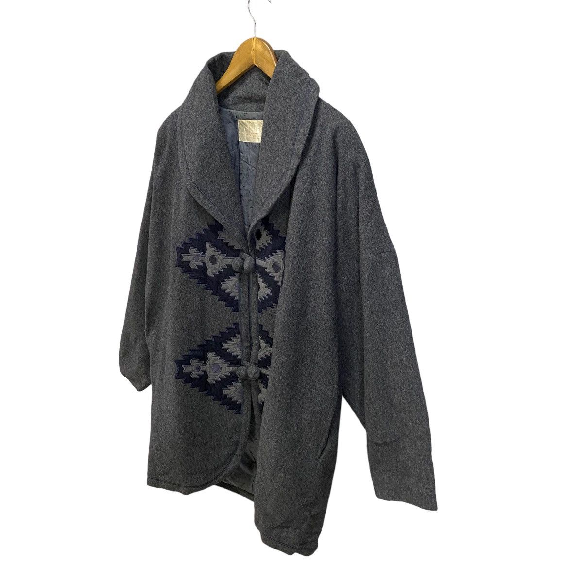 Japanese Brand Cordier shawl collar chimayo native navajo wool jacket Size US M / EU 48-50 / 2 - 3 Thumbnail