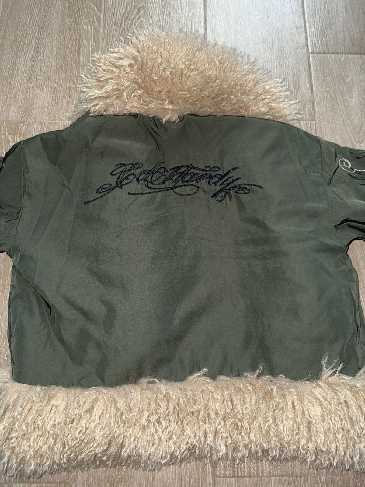 Ed Hardy Ed Hardy Phoenix Fur Jacket Size L / US 10 / IT 46 - 15 Thumbnail