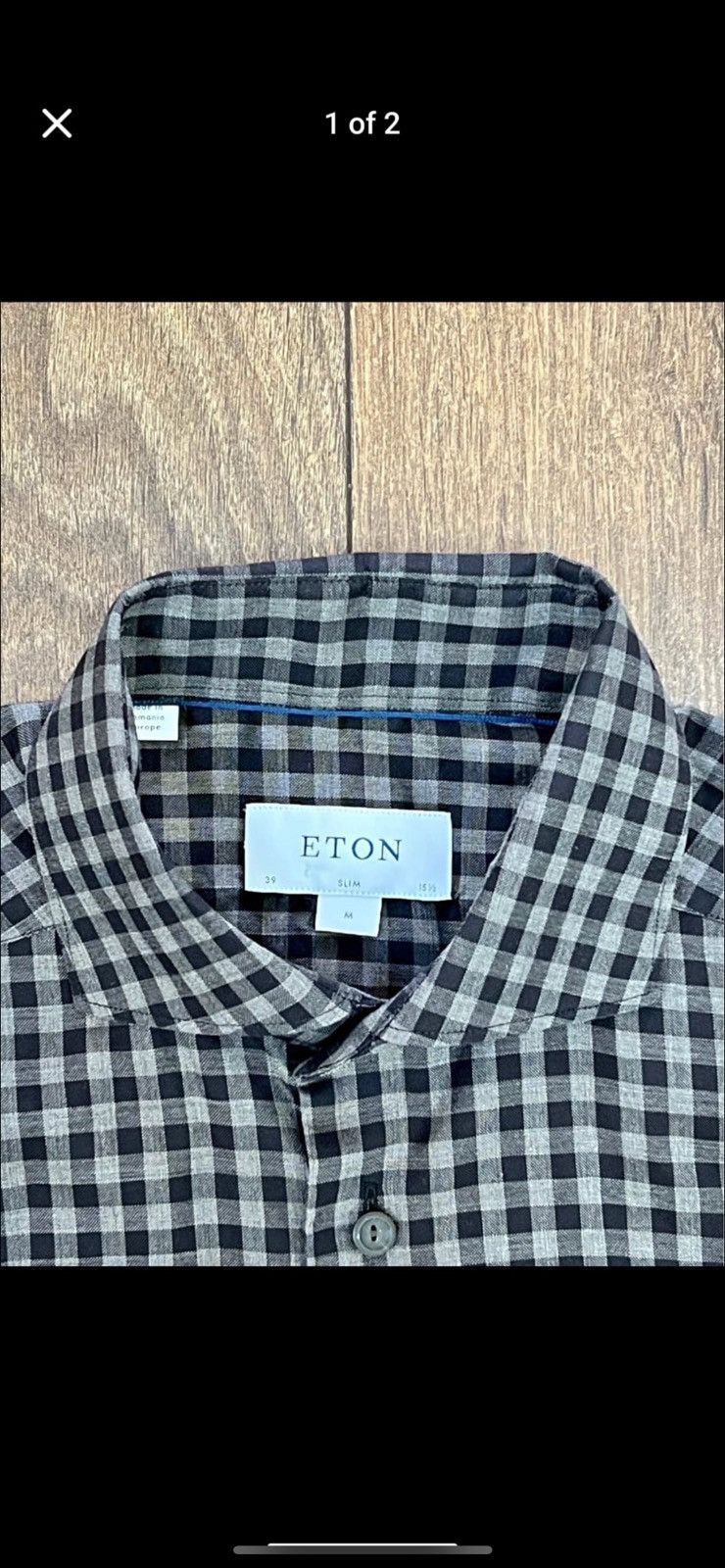 Eton Plaid eton work shirt Size US S / EU 44-46 / 1 - 3 Thumbnail
