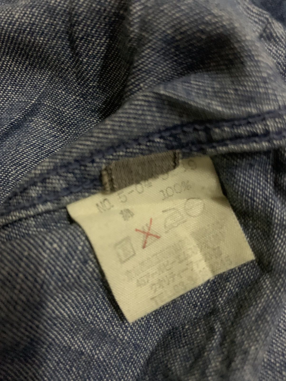 45rpm 💥45rpm Indigo Blue Button Shirt Size S / US 4 / IT 40 - 7 Thumbnail