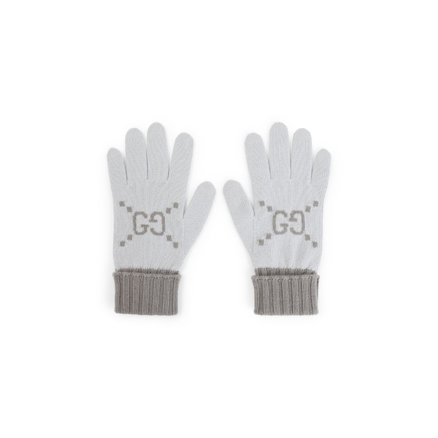Gucci Gucci GG Knit Gloves Size ONE SIZE - 1 Thumbnail